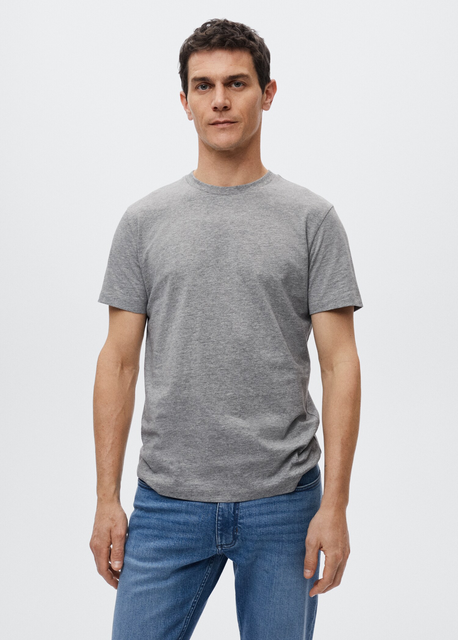 T-shirt basique coton durable - Plan moyen