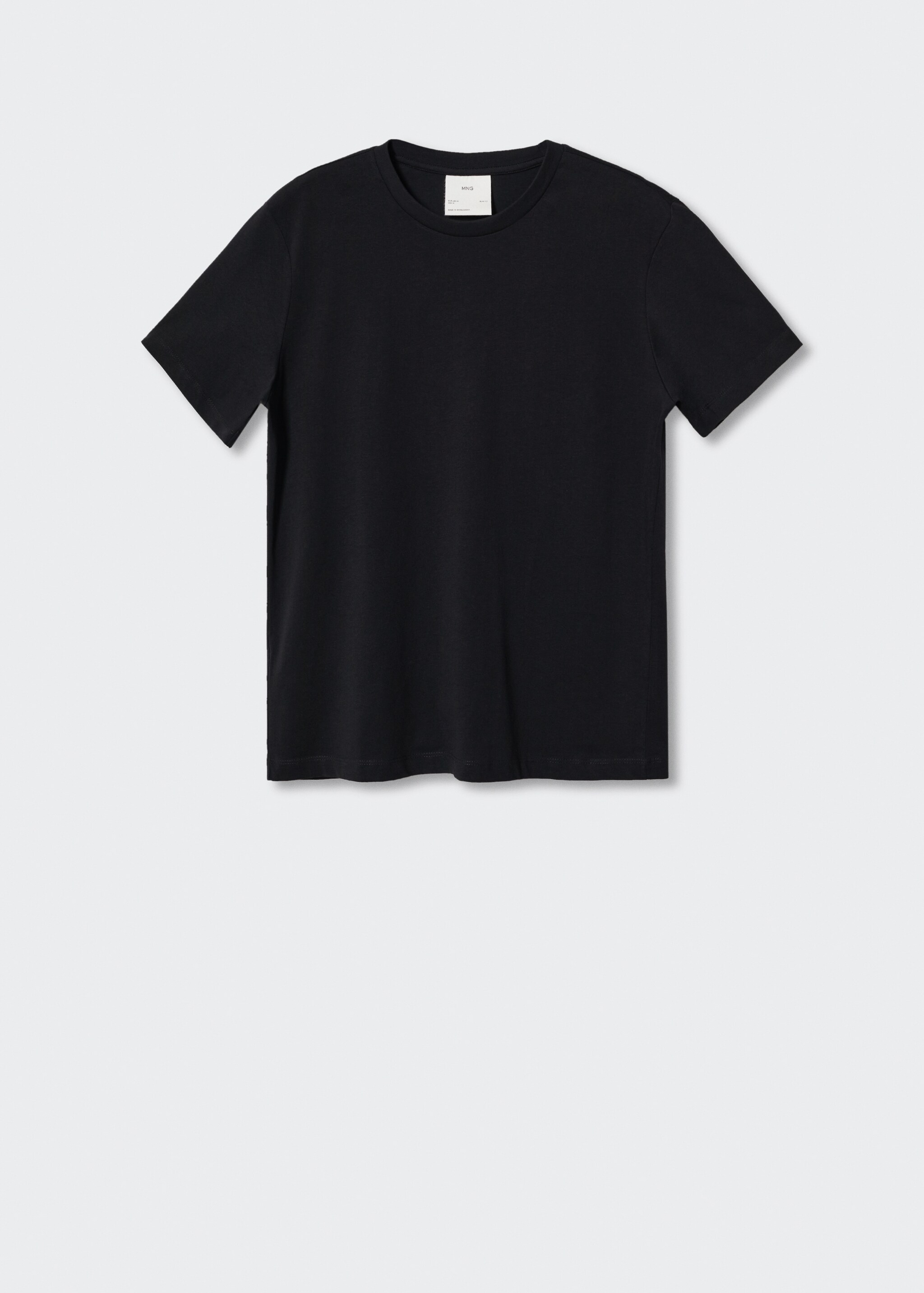 Sustainable cotton basic T-shirt - Article without model