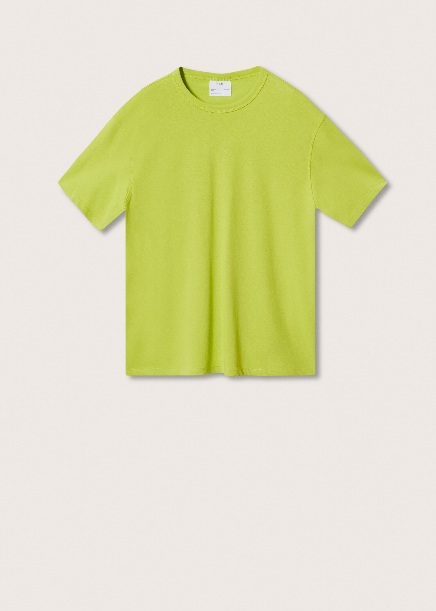 Relaxed fit cotton t-shirt - Article without model