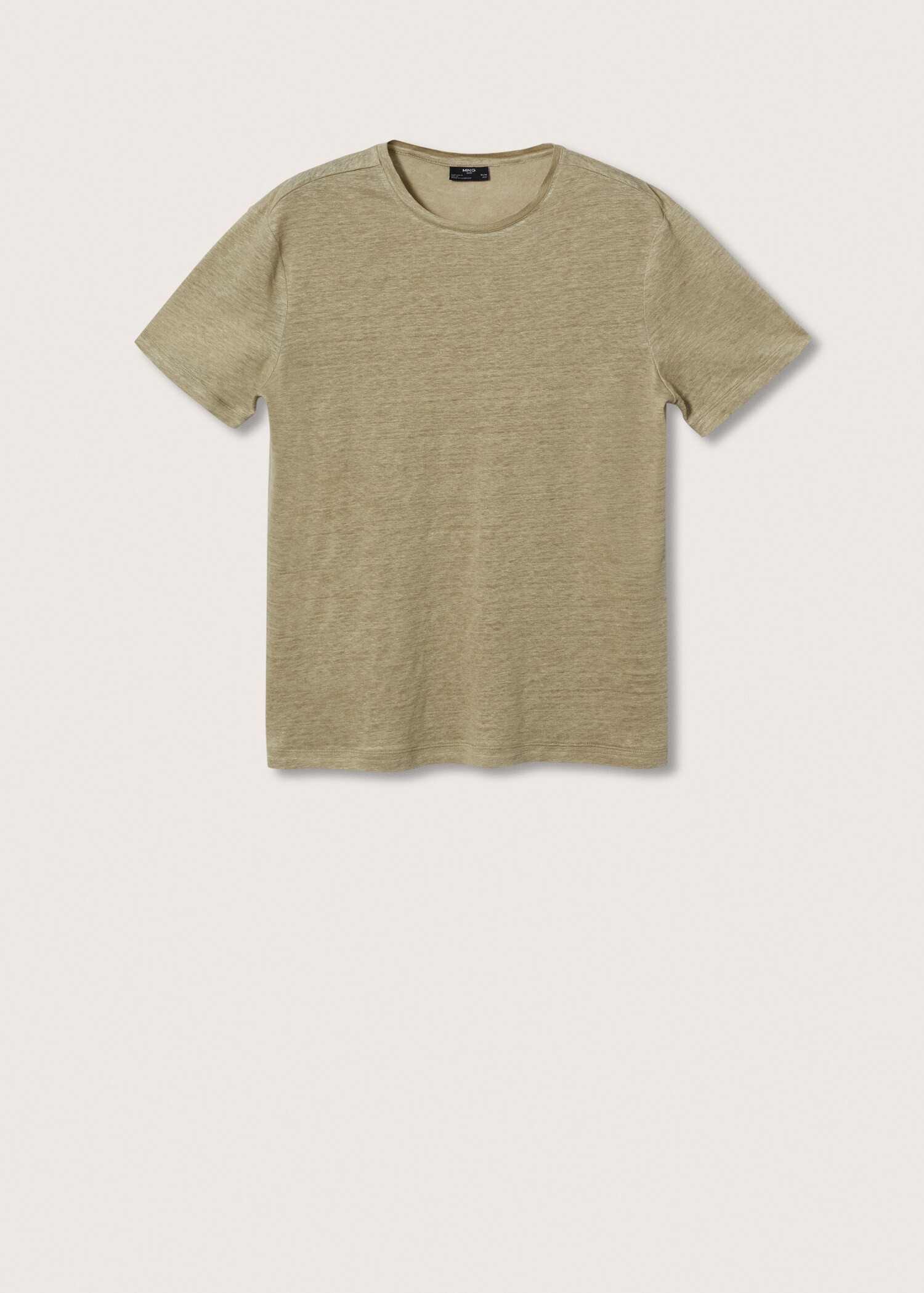 100% linen t-shirt - Article without model