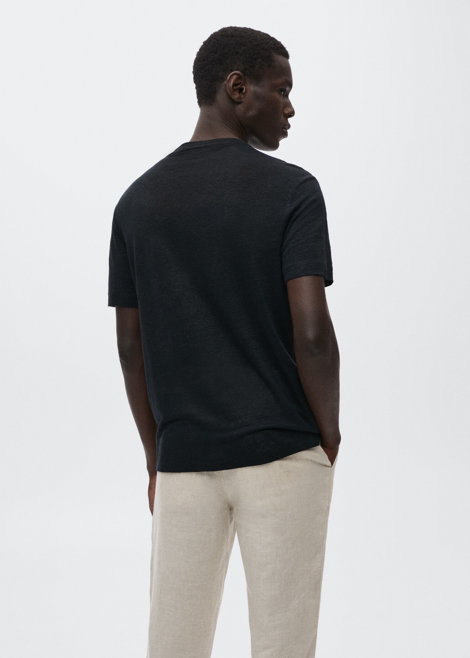 T-shirt 100 % bomull - Artikelns baksida