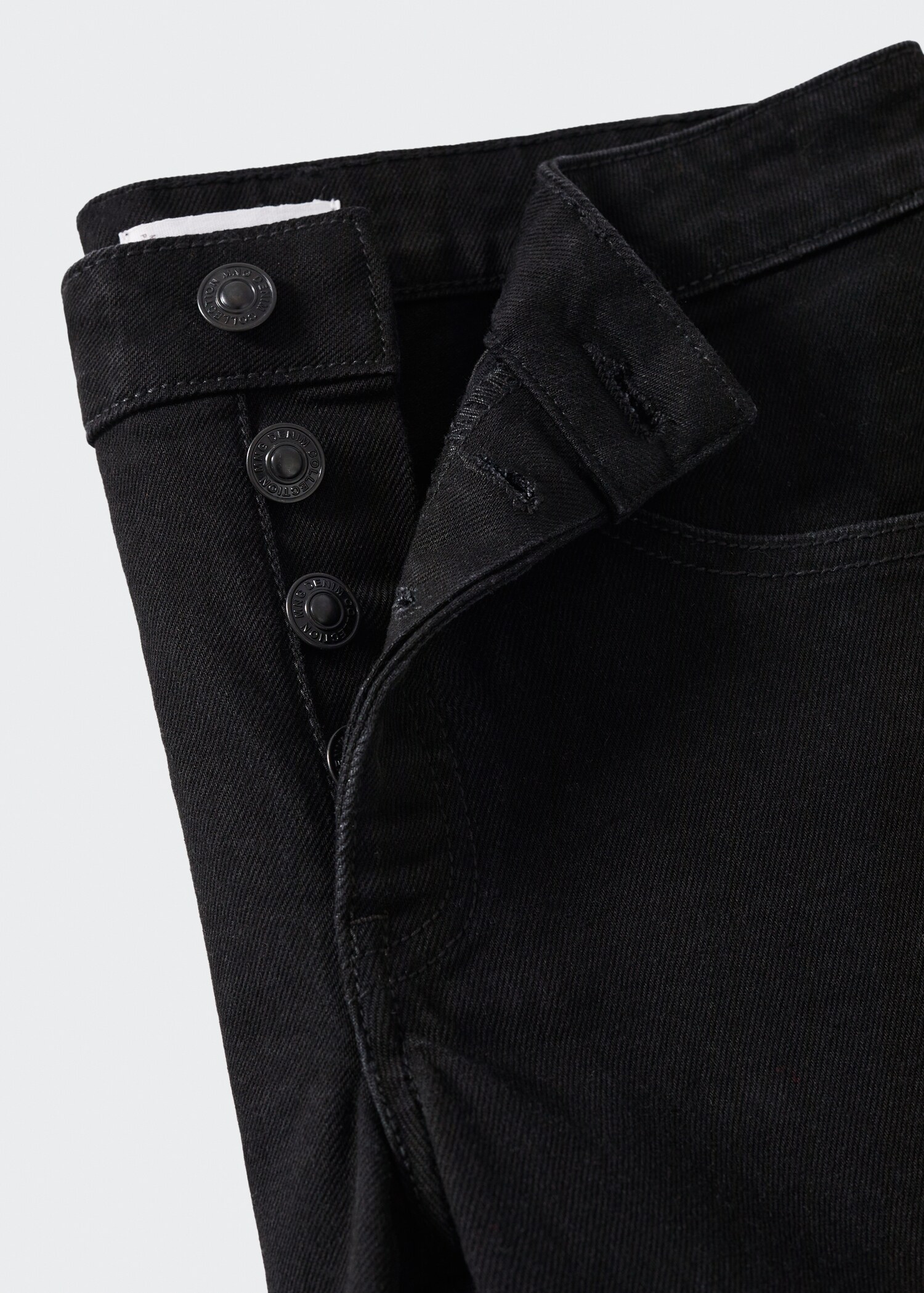 Cotton denim shorts - Details of the article 8