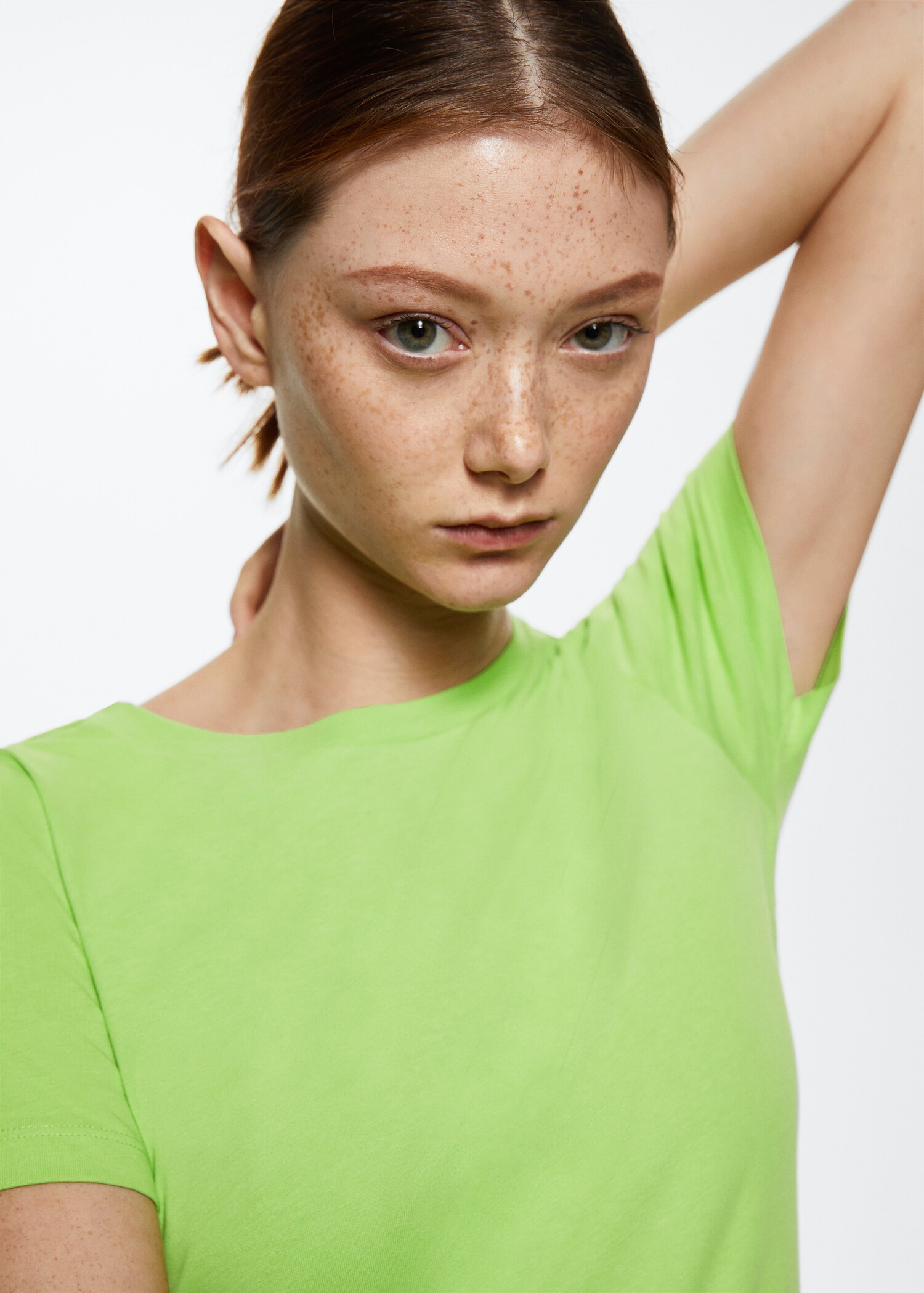 T-shirt basique en coton - Détail de l'article 1