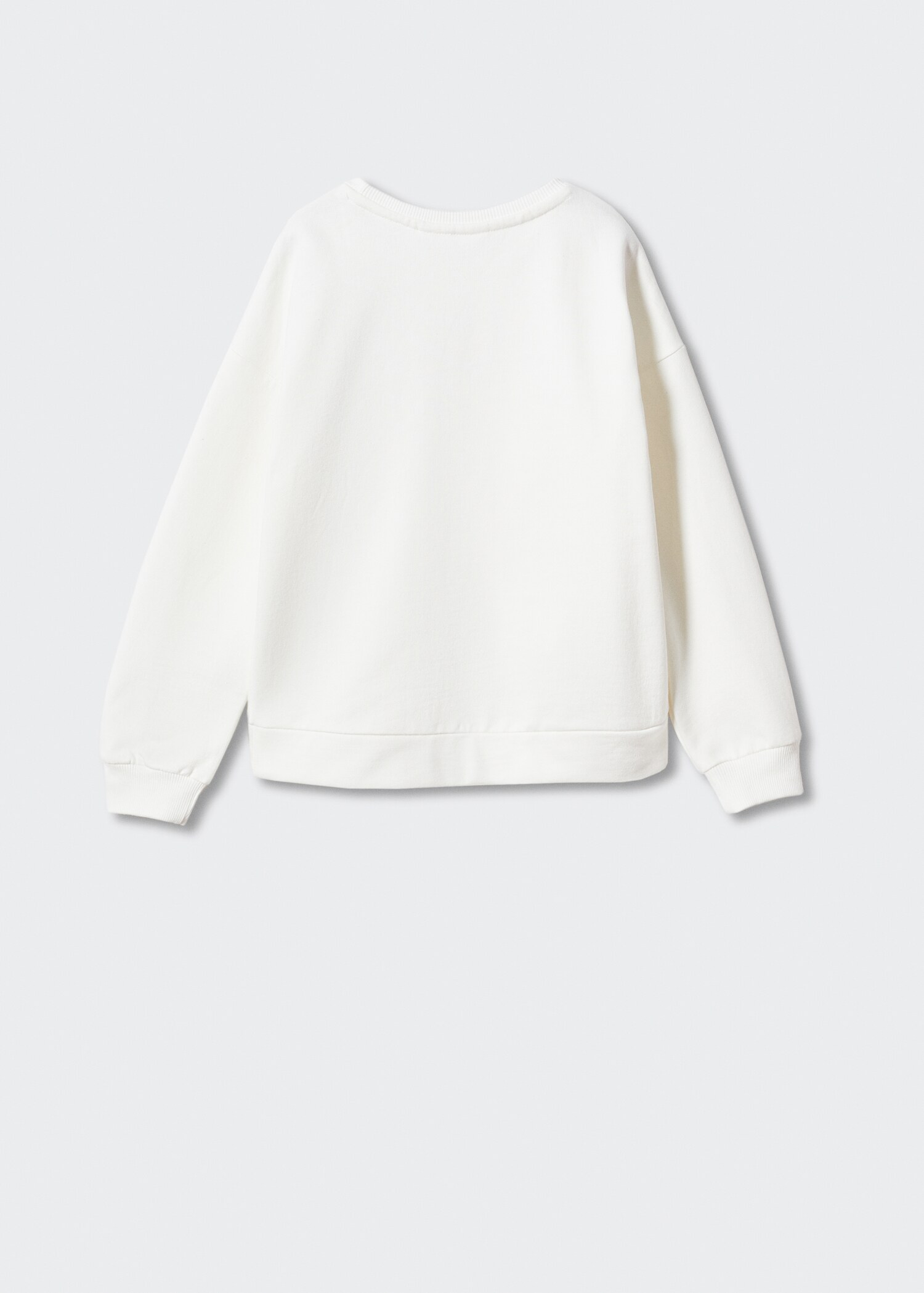 Sudadera estampado algodón - Reverso del artículo