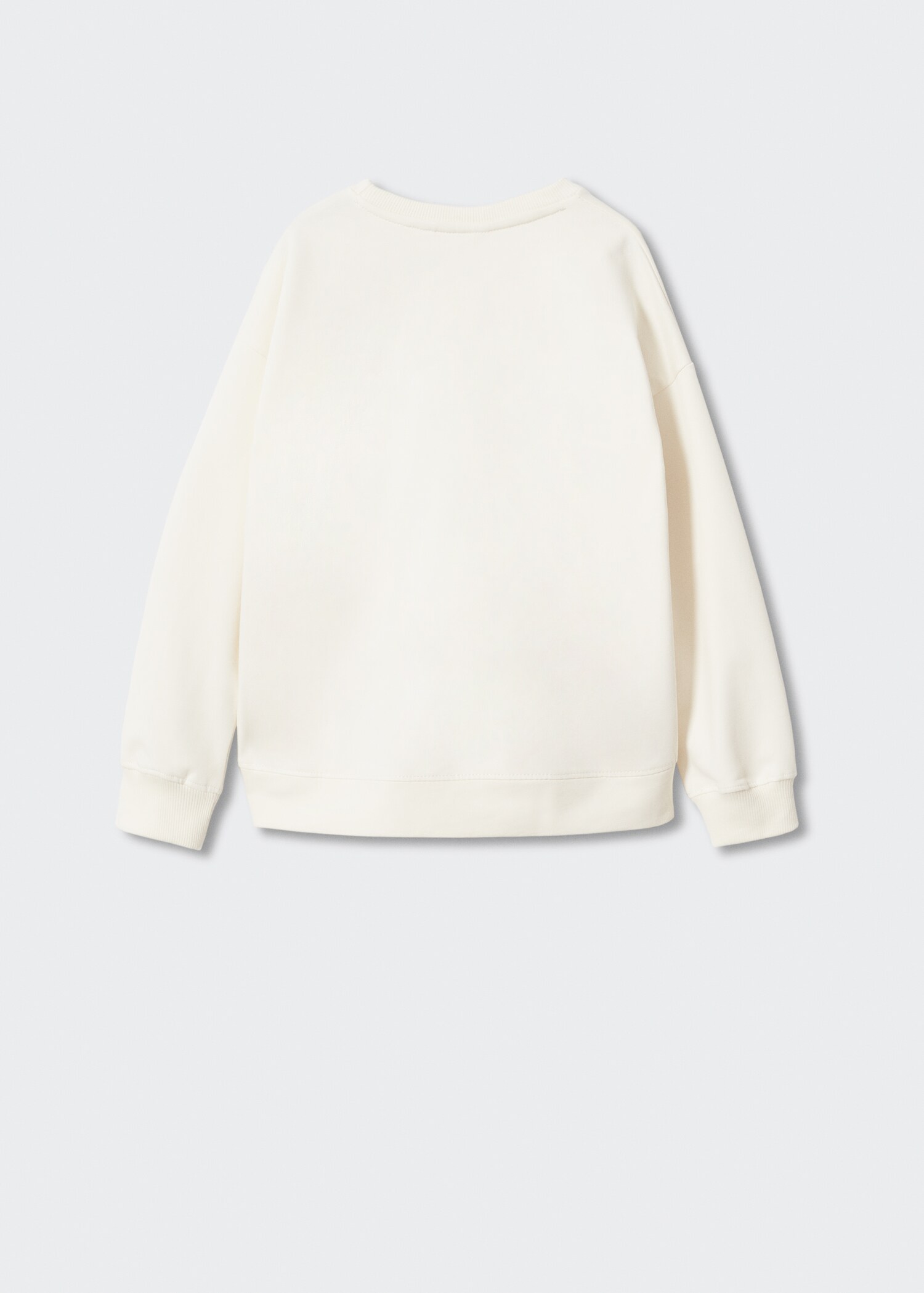 Sudadera estampado algodón - Reverso del artículo