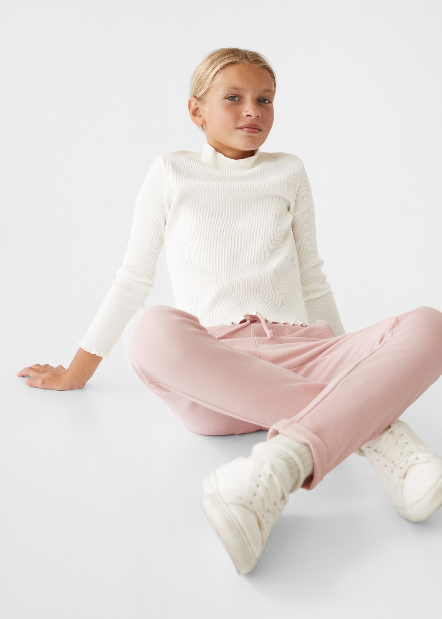 Pantalón jogger algodón - Plano medio