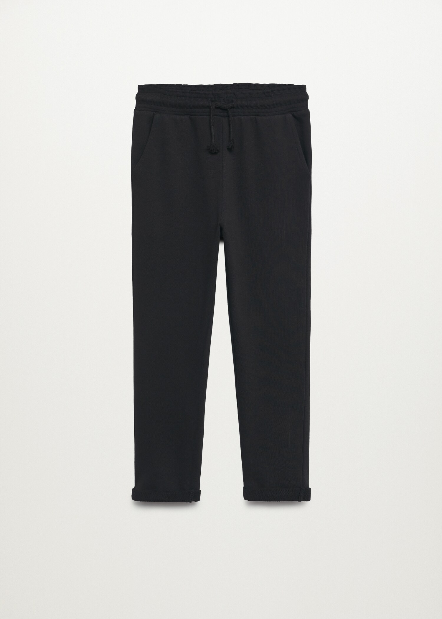 Cotton jogger-style trousers - Article without model