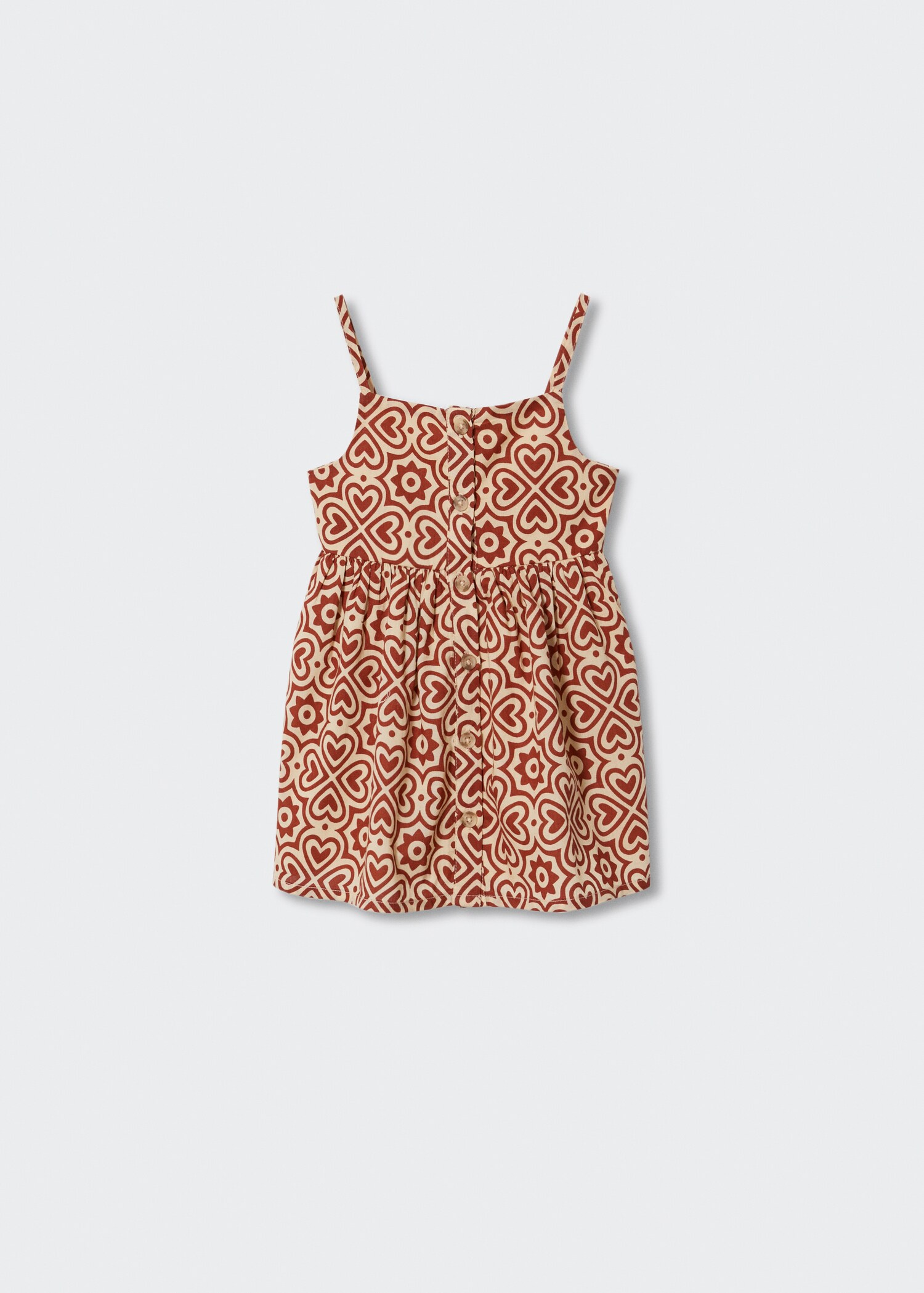 Robe coton imprimée - Article sans modèle