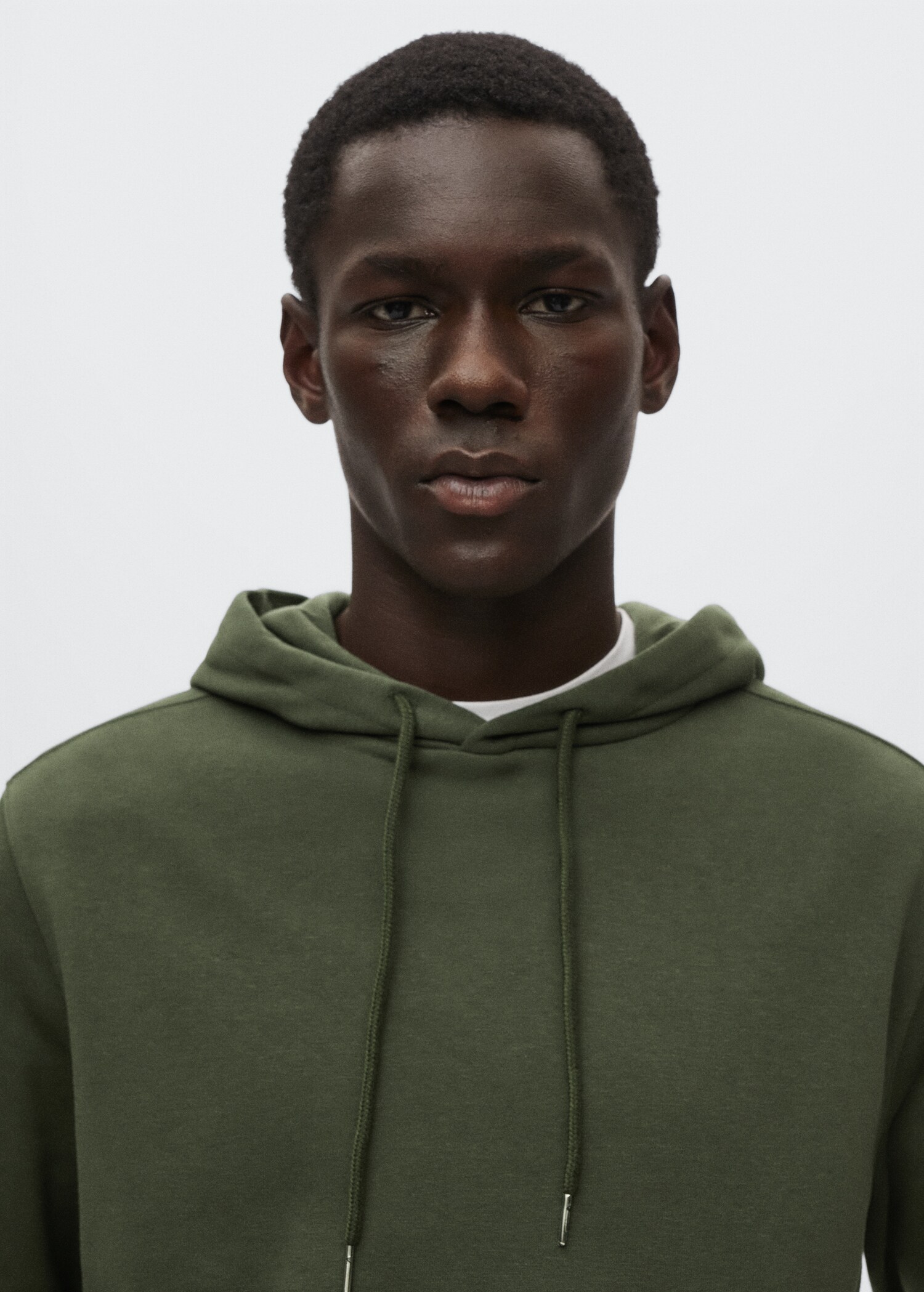 Leichte Basic-Sweatshirt mit Kapuze - Detail des Artikels 1