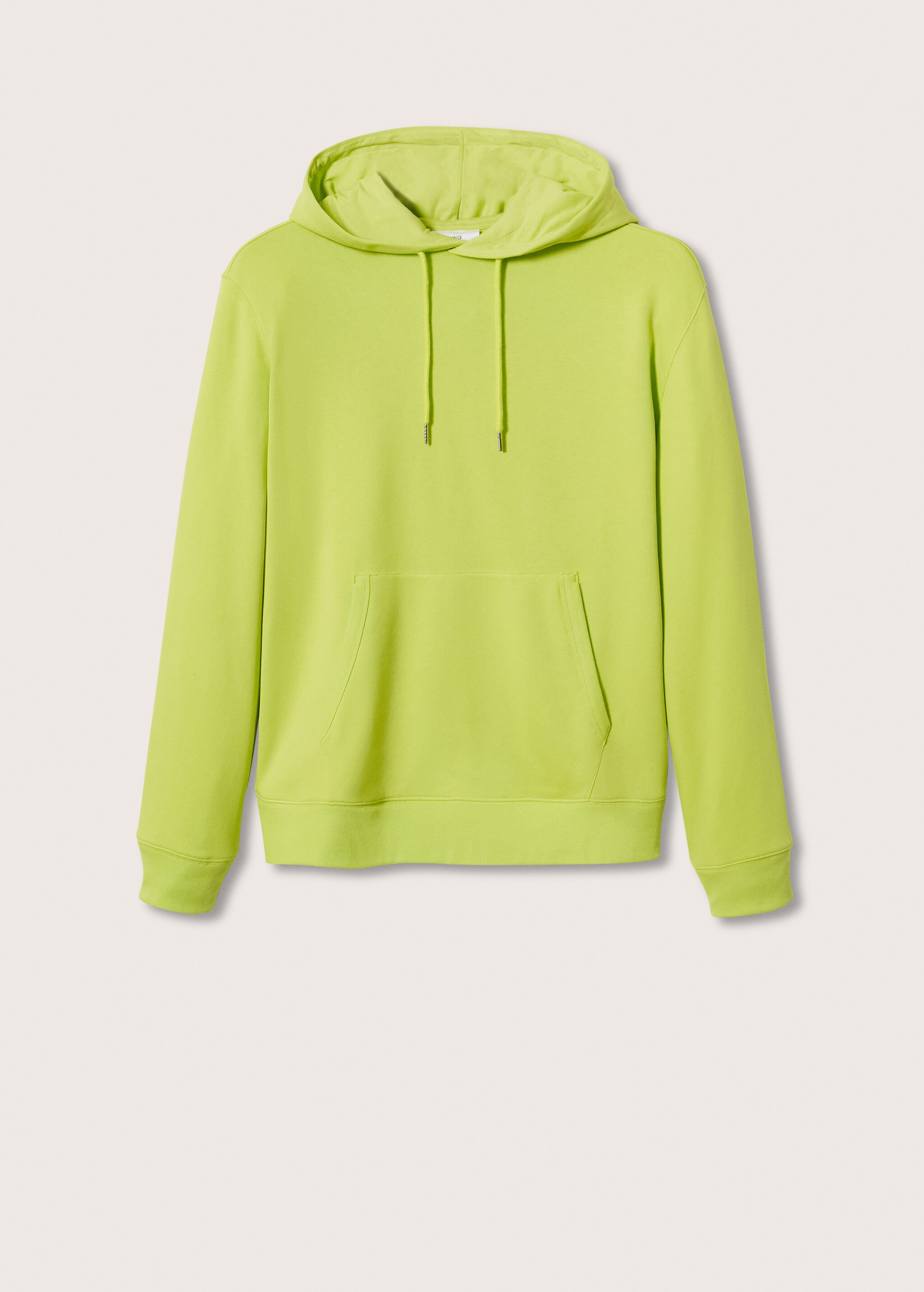 Basic light hooded sweatshirt - Article without model