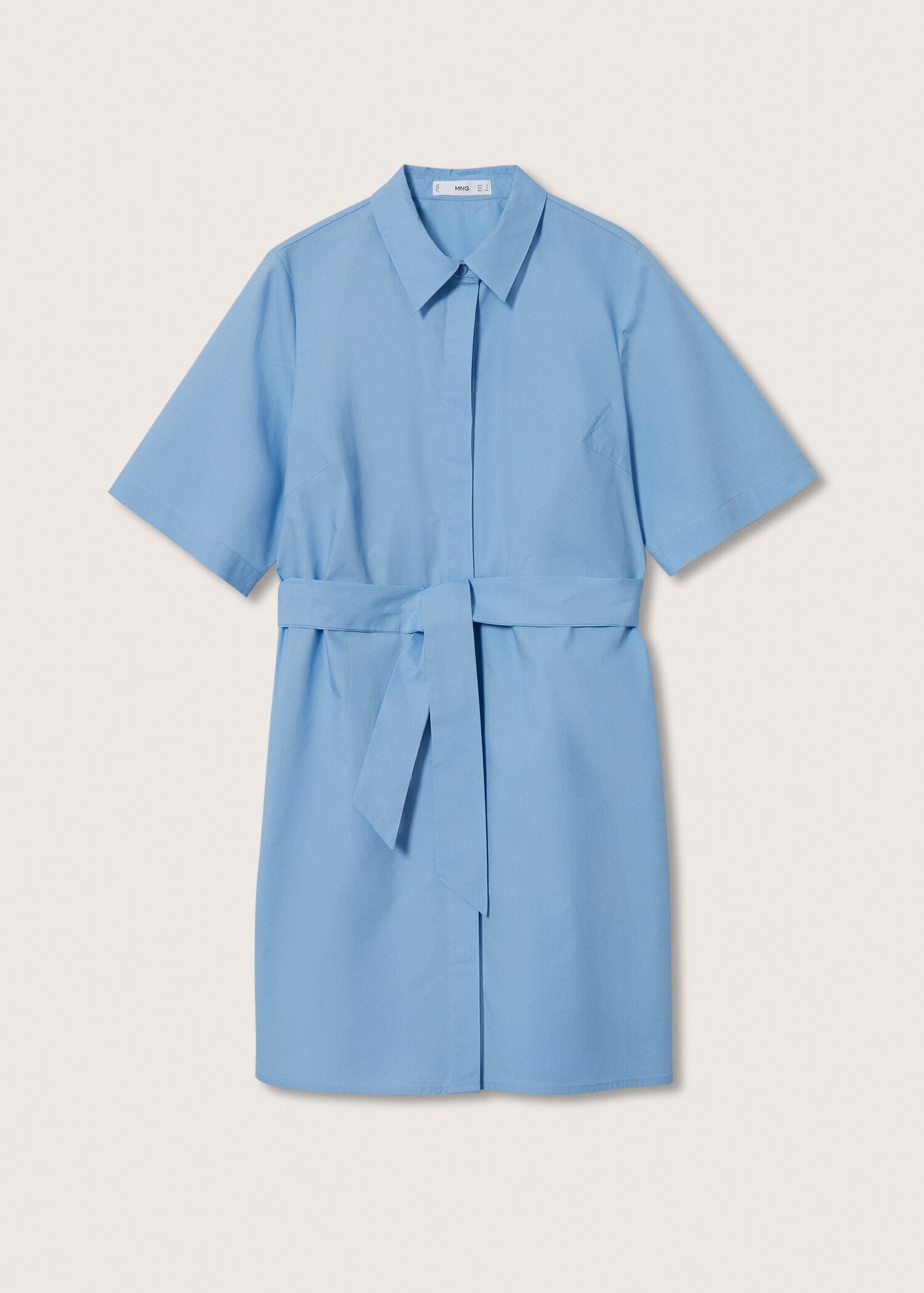 Cotton shirt dress - Article without model