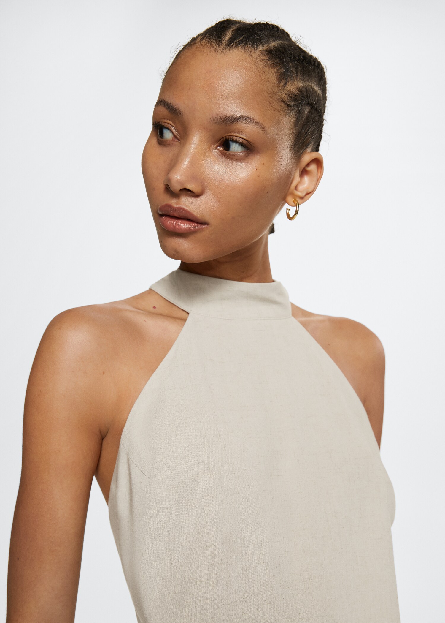 Cut-out back dress - Details of the article 1