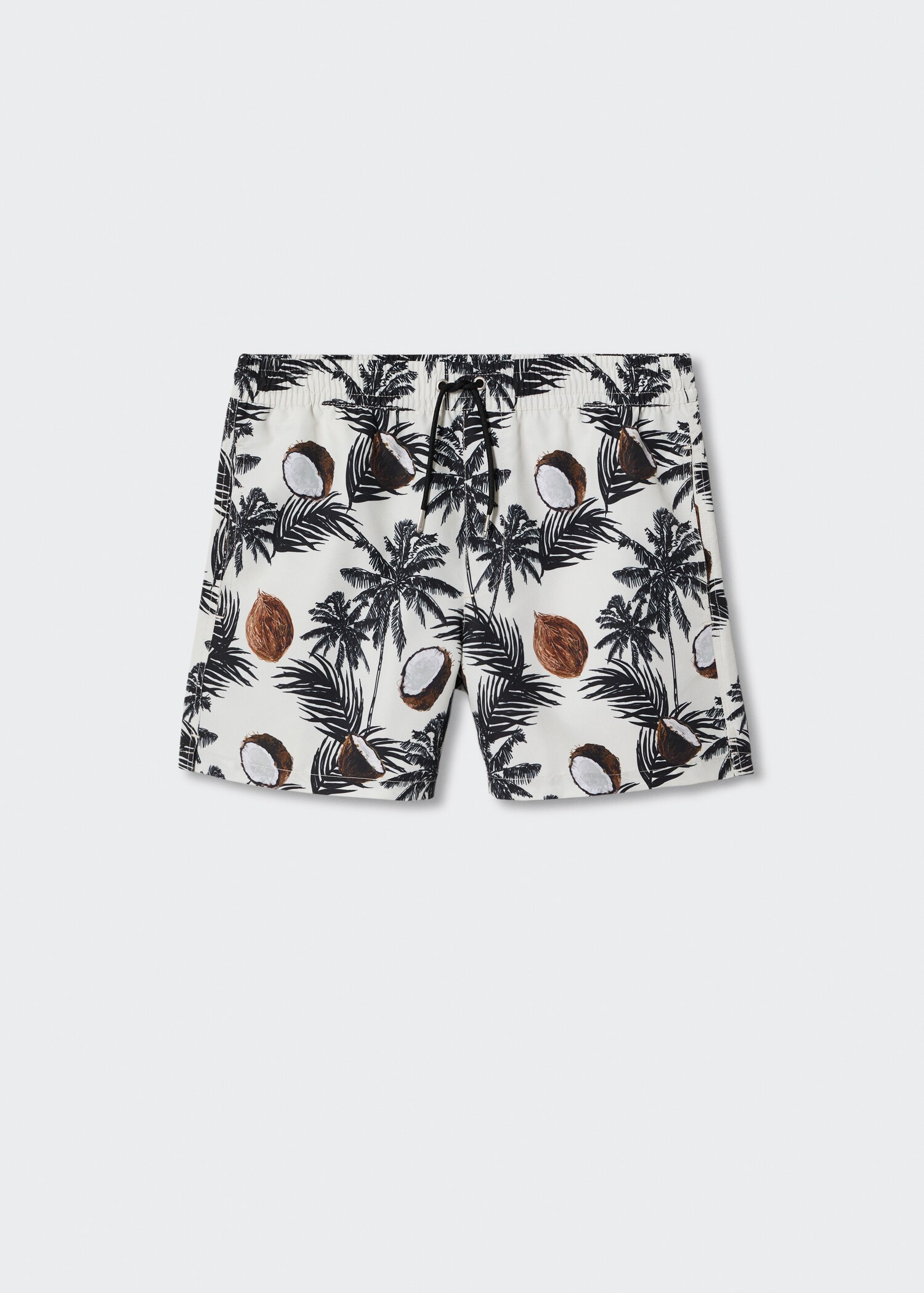 Hawaiian print swimming trunks - Article without model