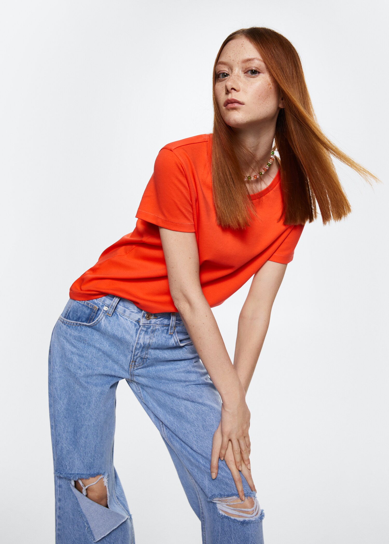 Premium cotton t-shirt - Details of the article 2