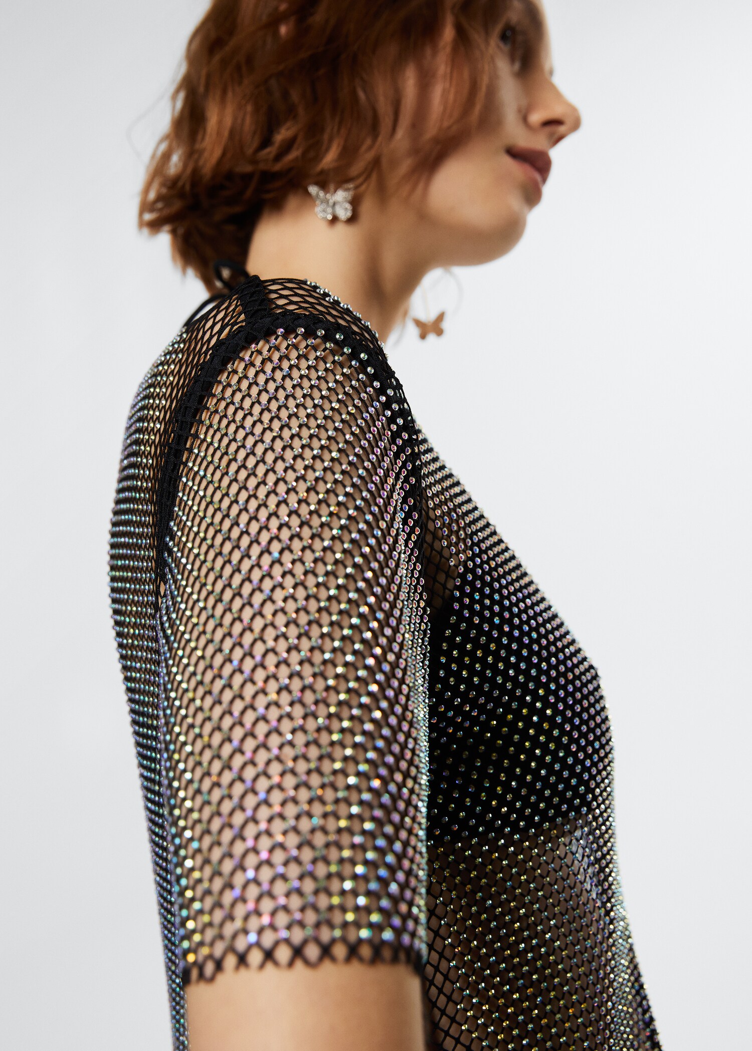 Rhinestone T-shirt - Details of the article 2