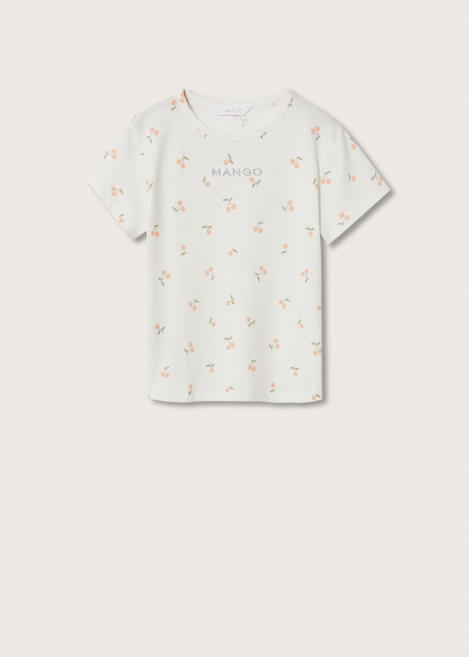 Bedrucktes Baumwoll-T-Shirt - Artikel ohne Model