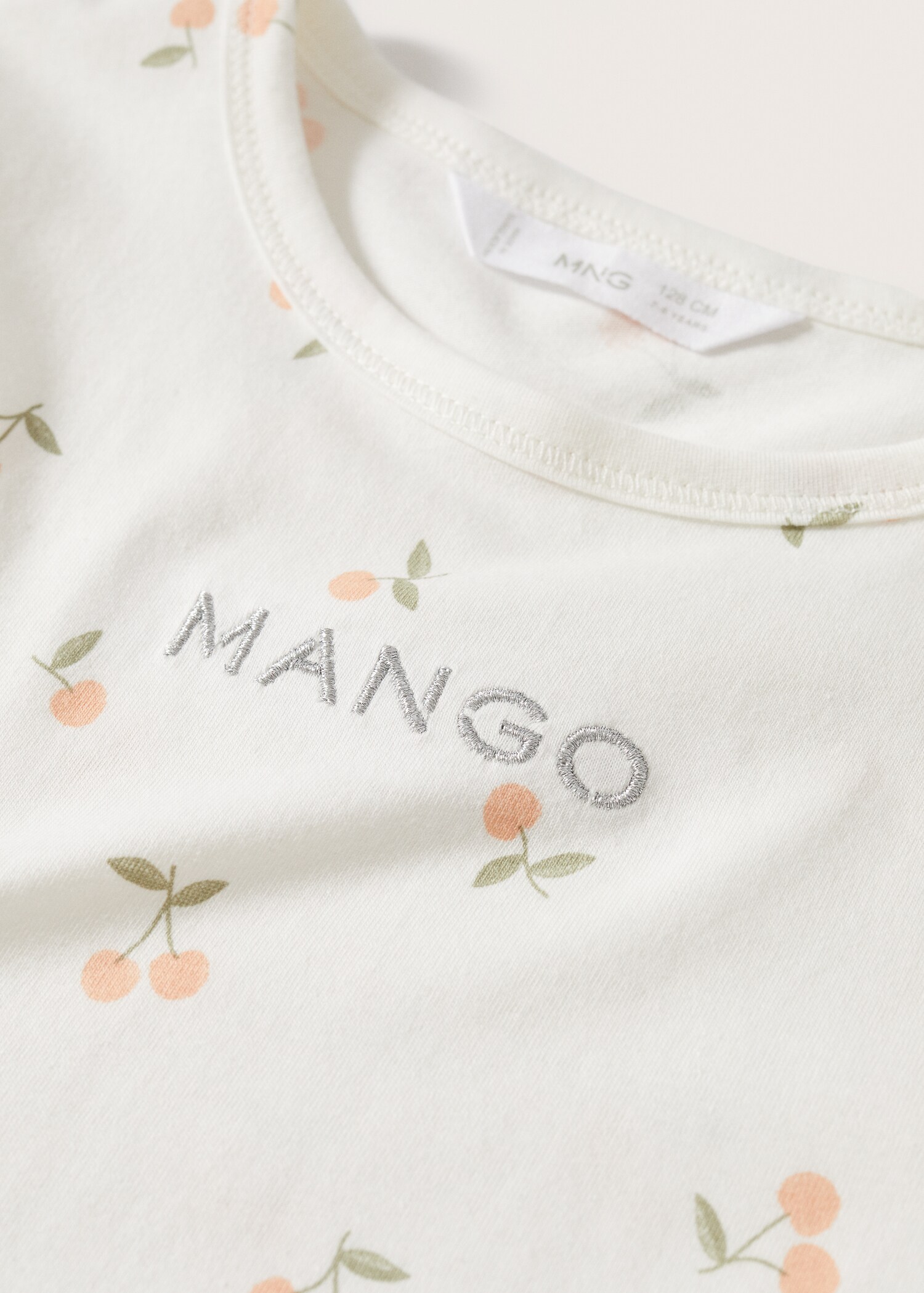 Bedrucktes Baumwoll-T-Shirt - Detail des Artikels 8