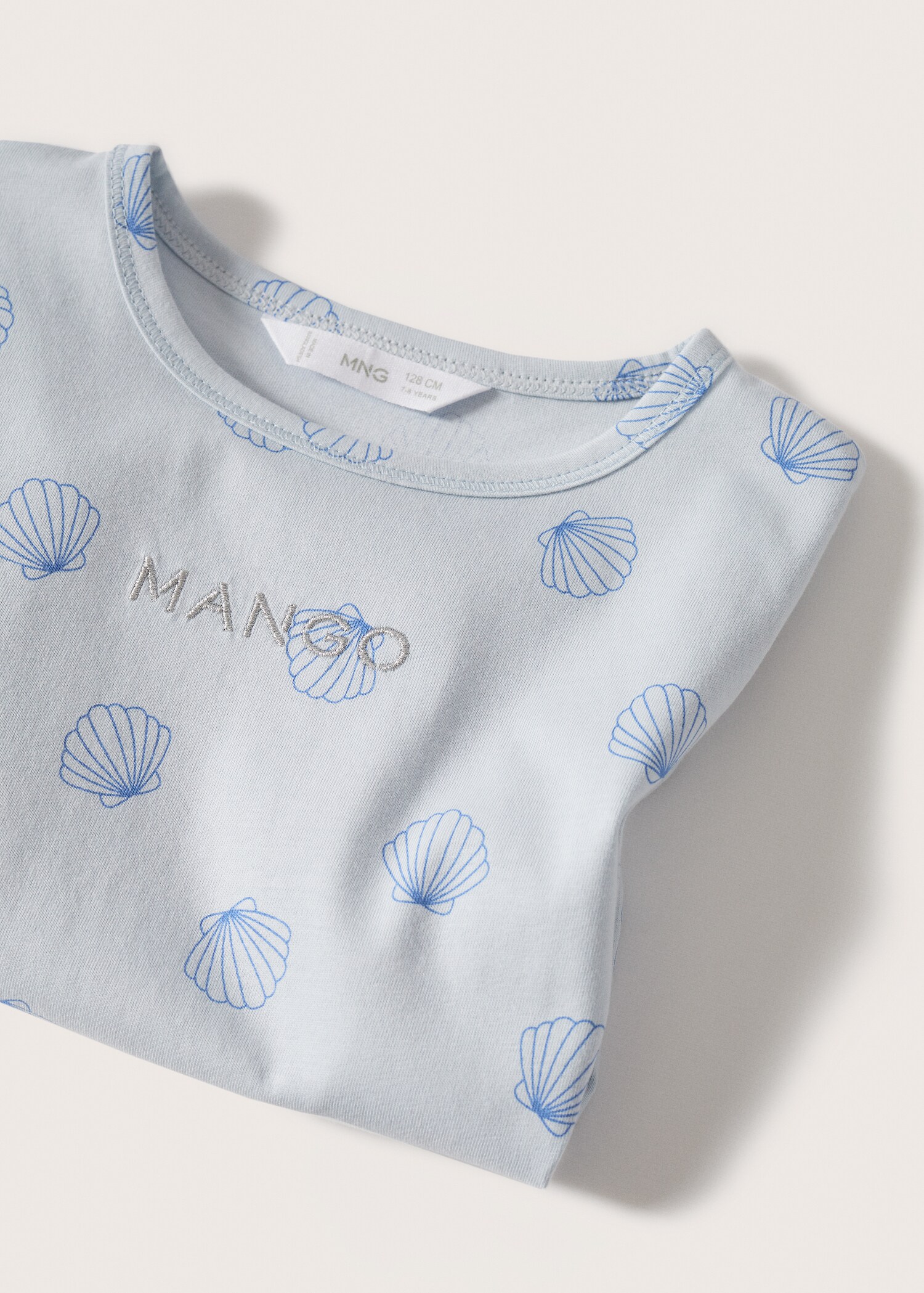 Bedrucktes Baumwoll-T-Shirt - Detail des Artikels 8