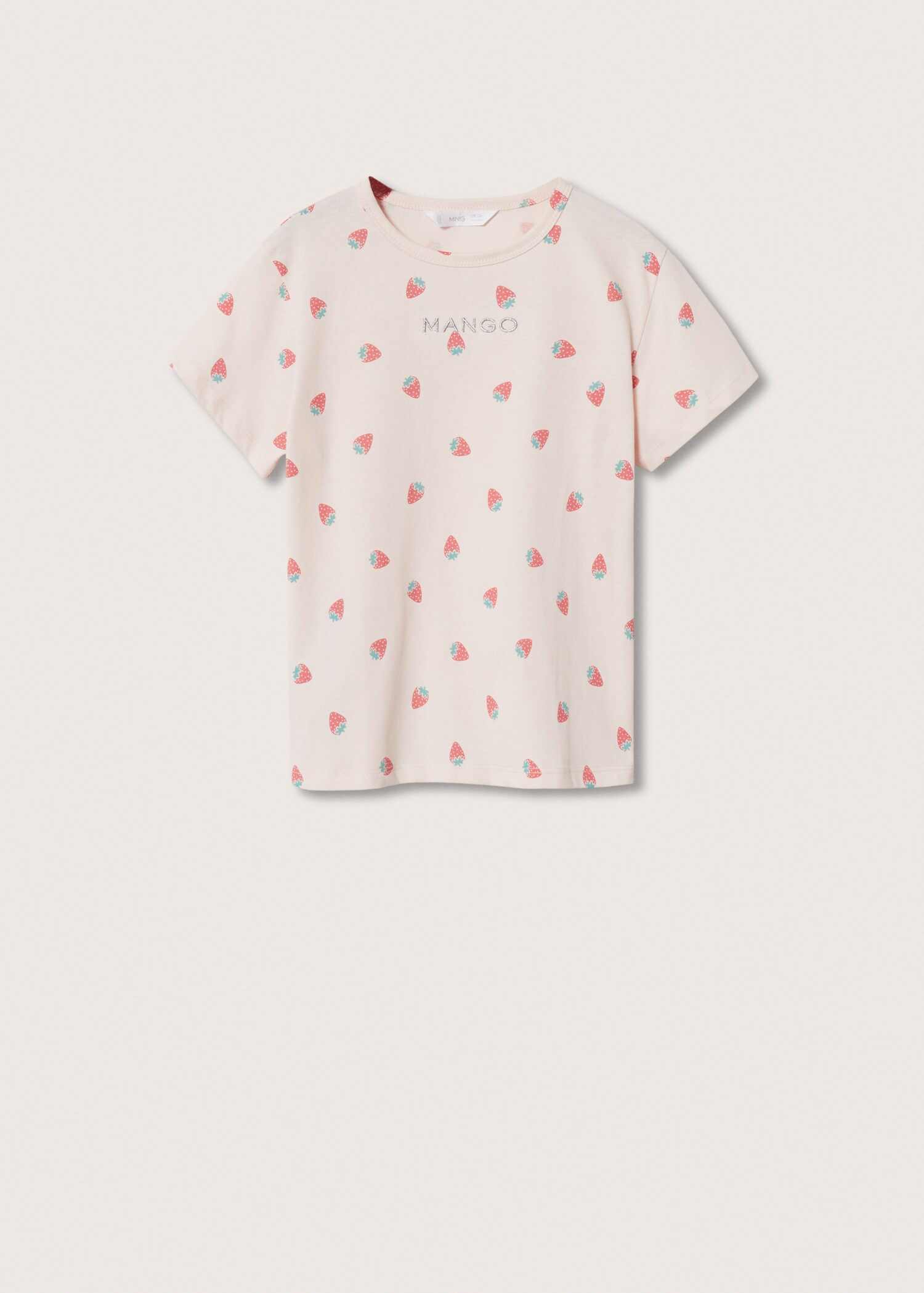 Bedrucktes Baumwoll-T-Shirt - Artikel ohne Model