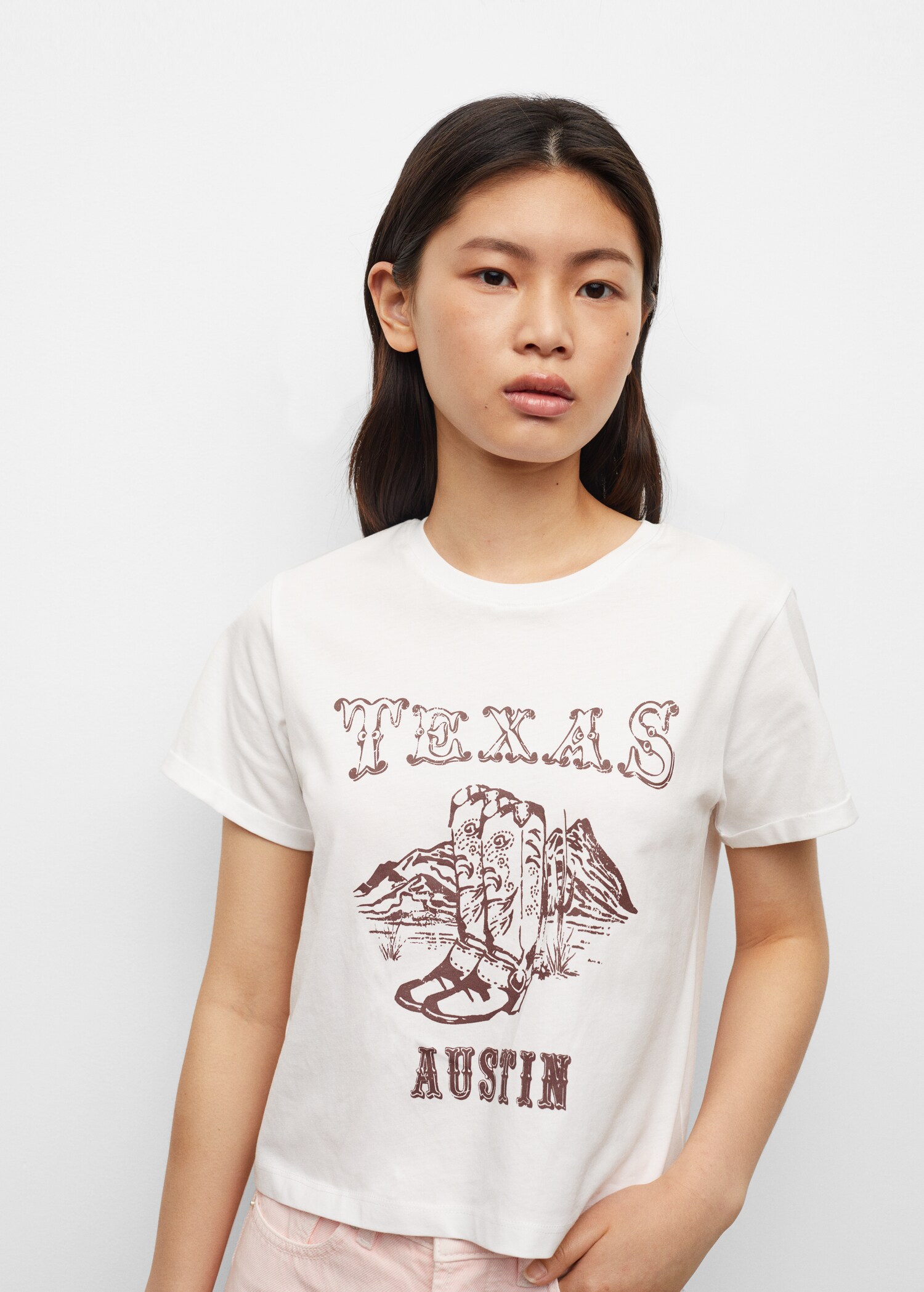 T-shirt estampada algodão - Pormenor do artigo 1