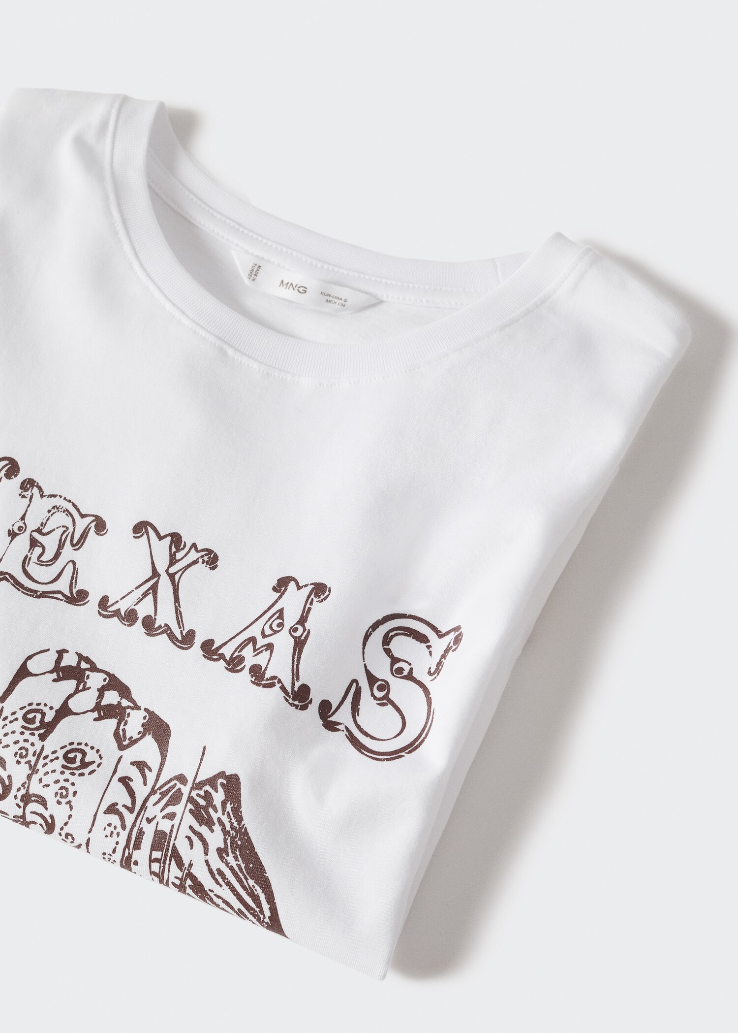 T-shirt estampada algodão - Pormenor do artigo 8