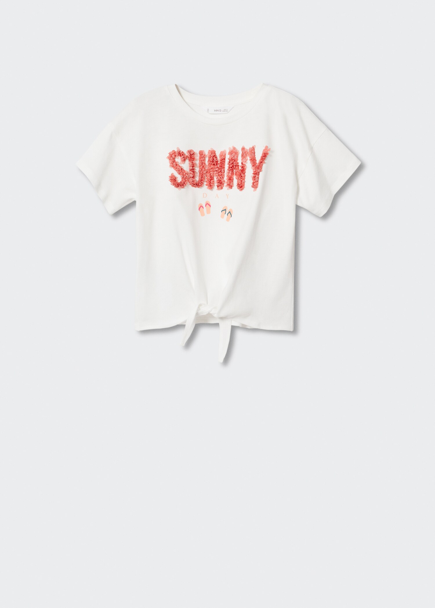 Shirt mit Aufschrift und Textur - Artikel ohne Model