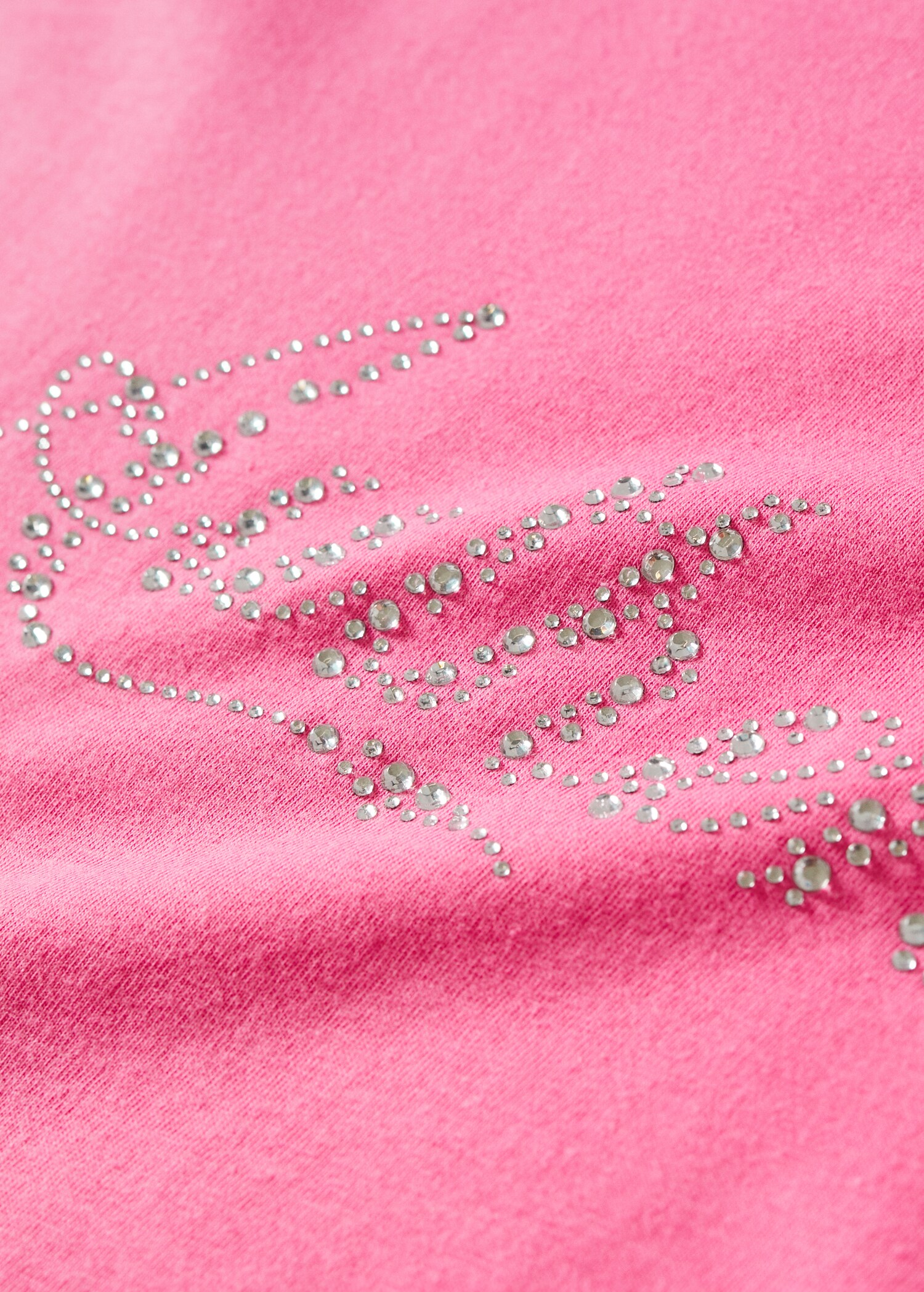 Rhinestone print T-shirt - Details of the article 8
