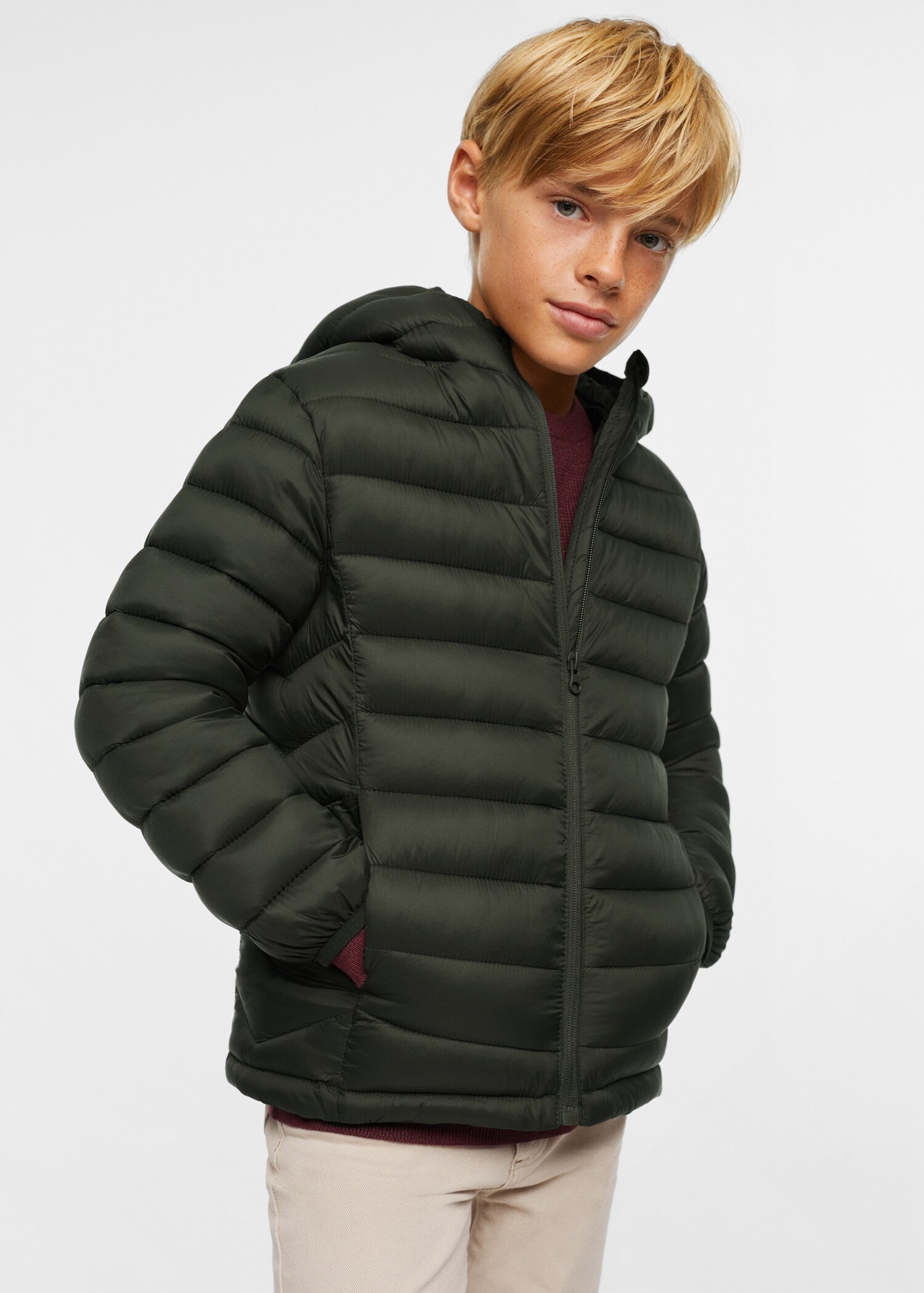 Ultralight quilted jacket - Medium plane