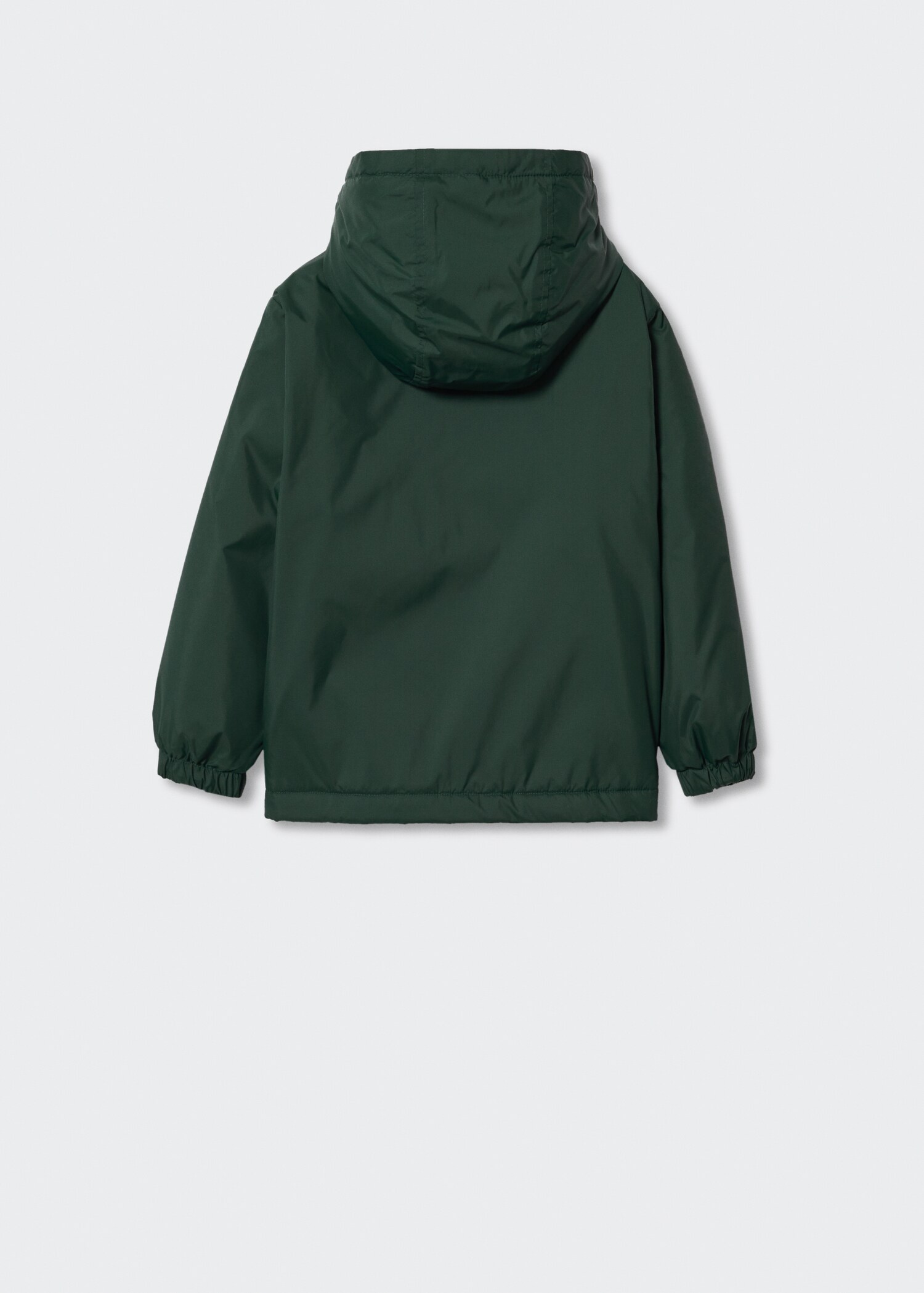 Hooded coat - Reverse of the article