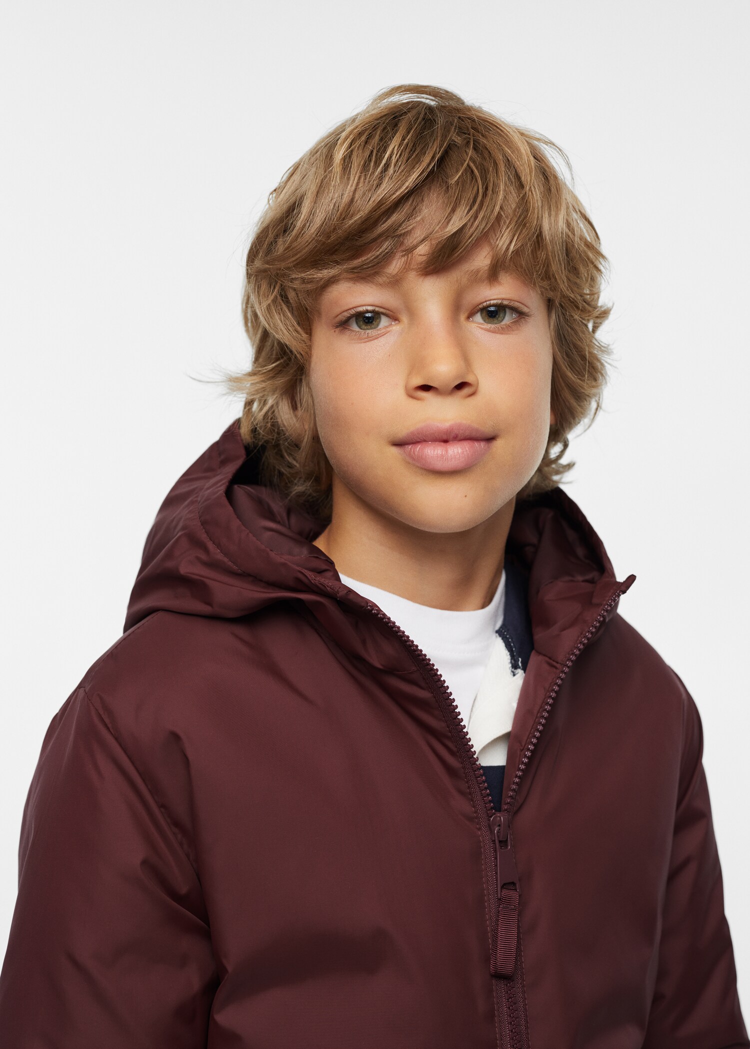 Hooded coat - Details of the article 1