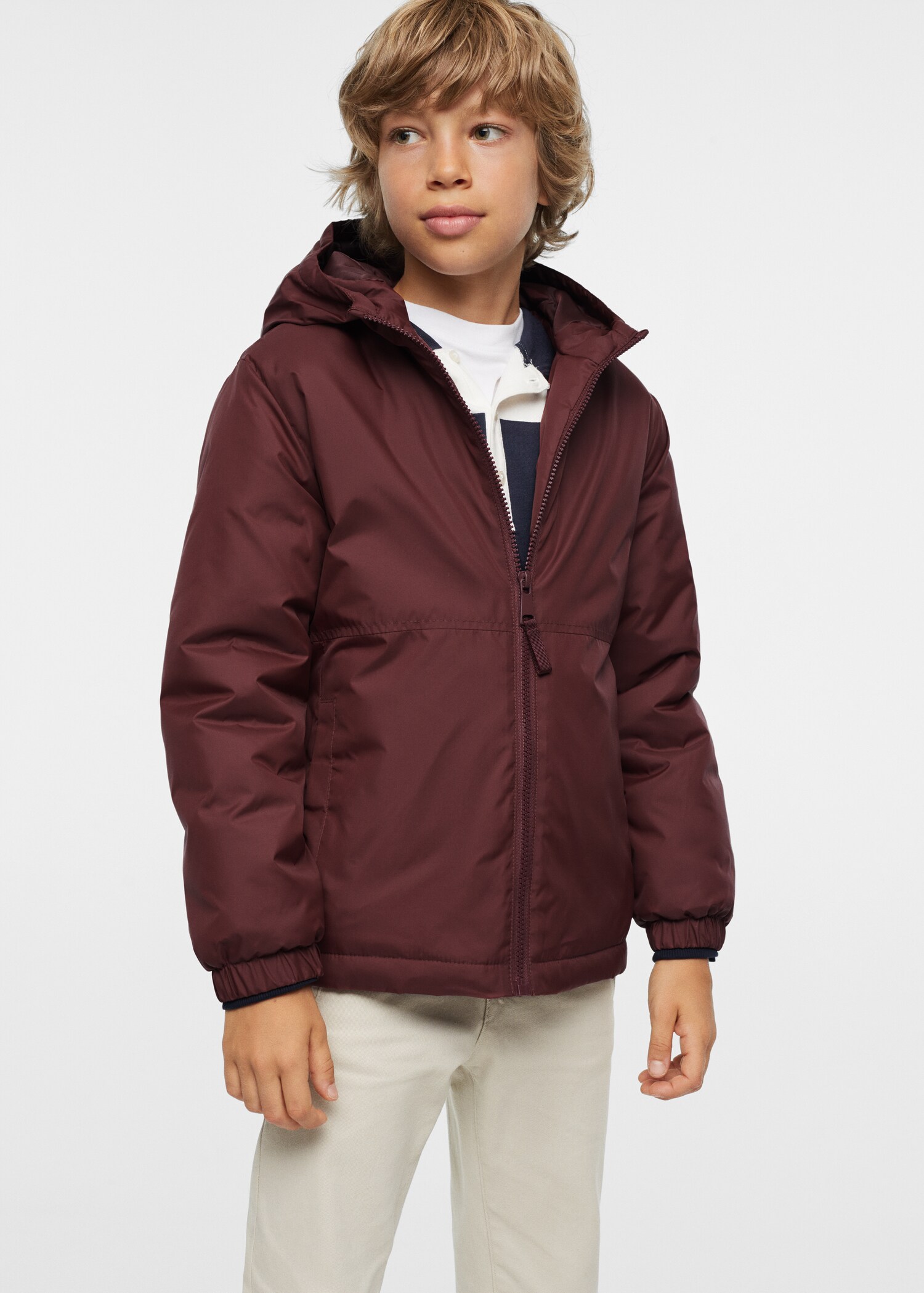 Hooded coat - Details of the article 2