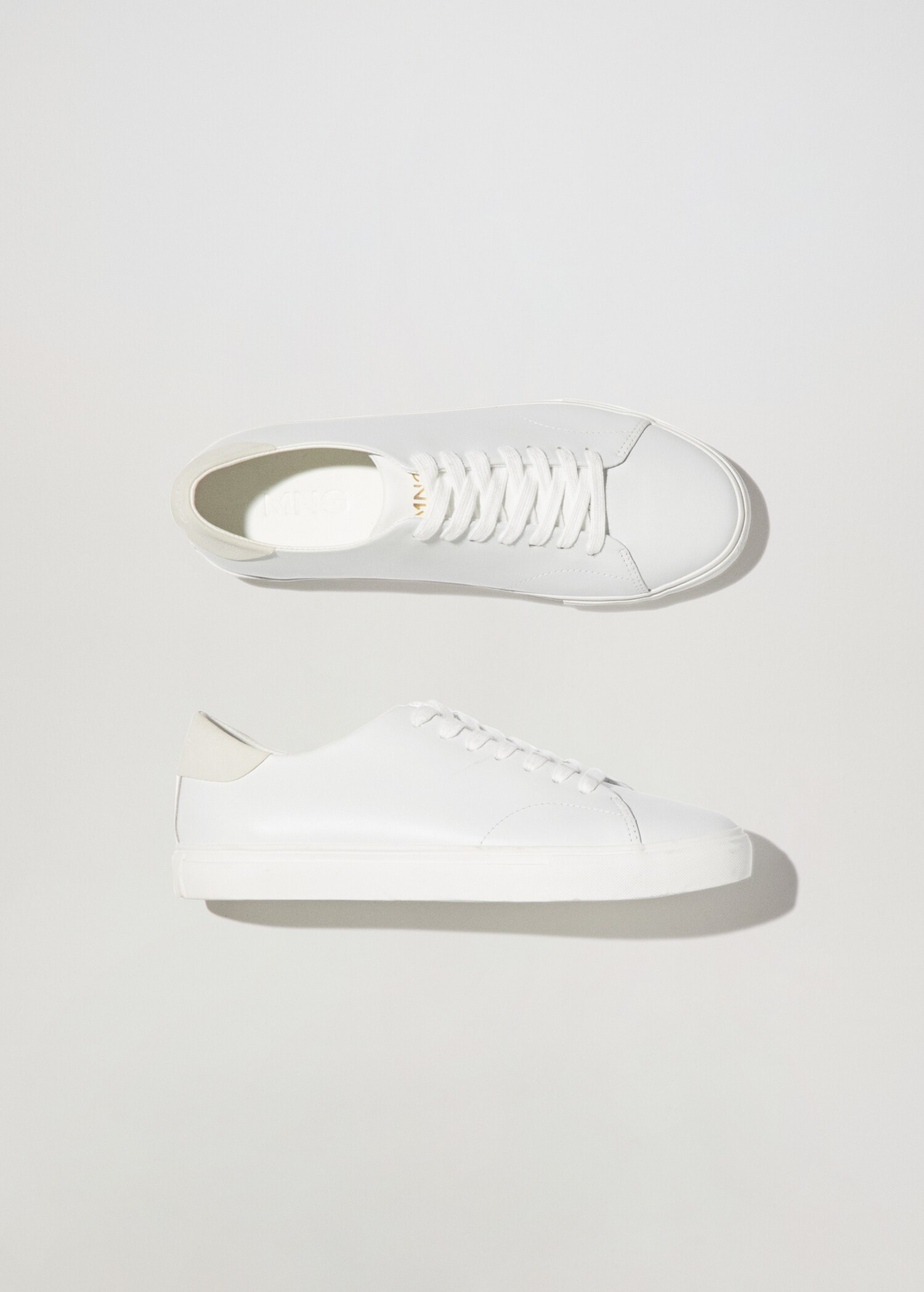 Lace-up leather sneakers - Article without model