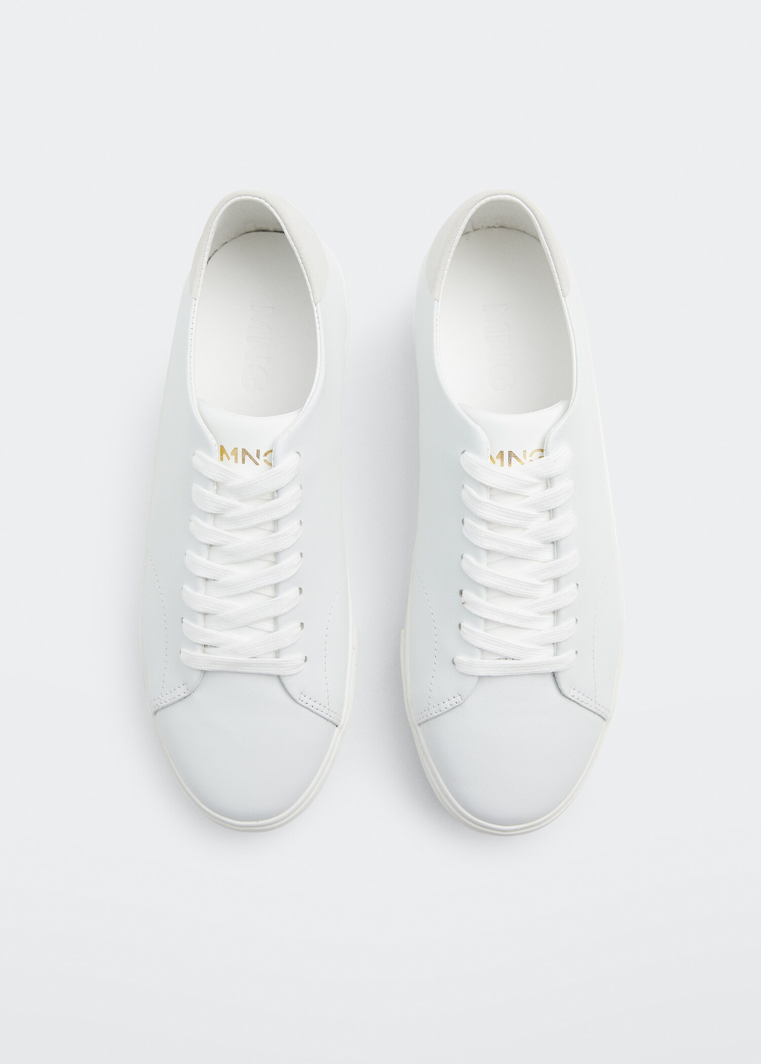 Lace-up leather sneakers - Details of the article 4