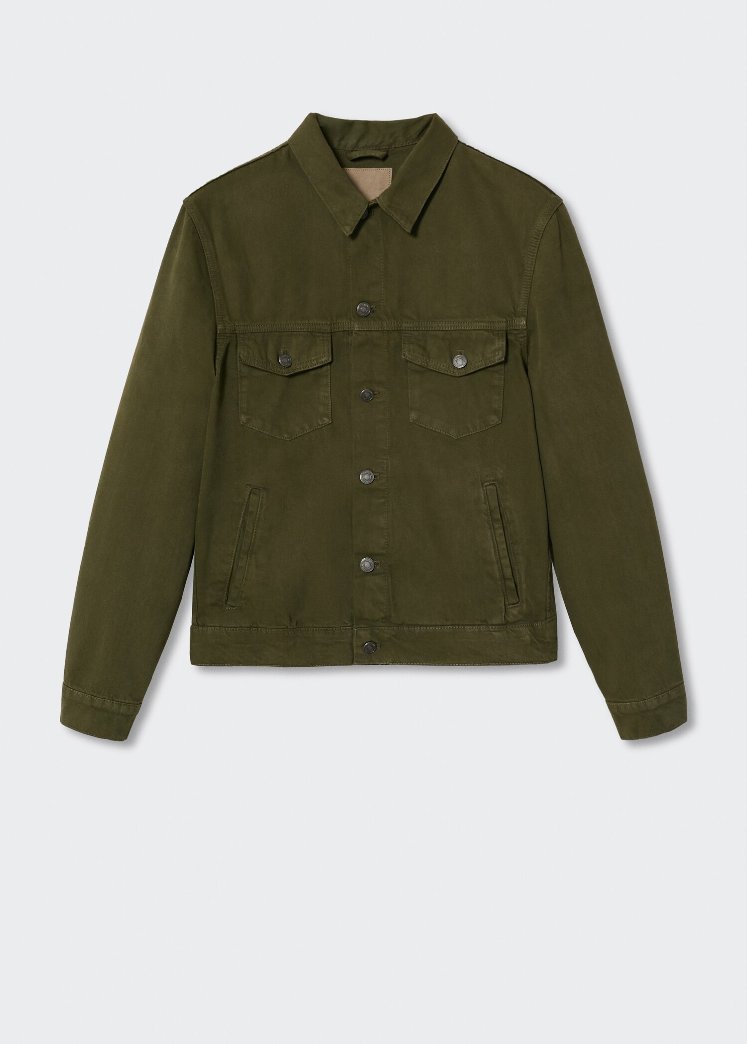 Pocketed denim jacket - Article without model