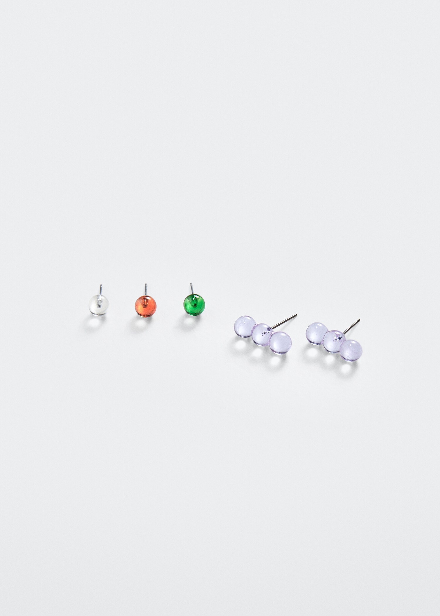 Lot boucles d'oreille strass - Article sans modèle