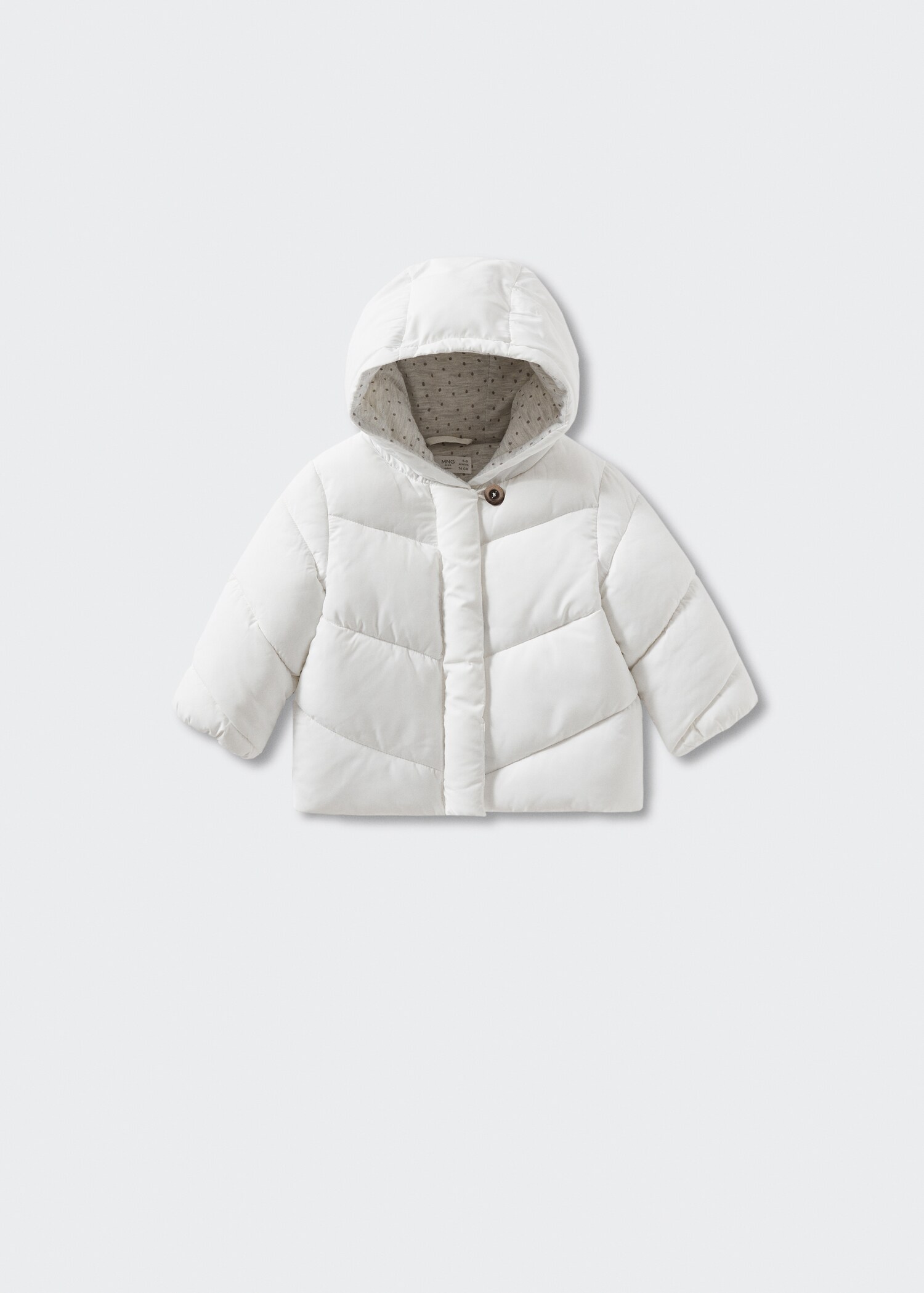Anorak acolchado botones - Artículo sin modelo