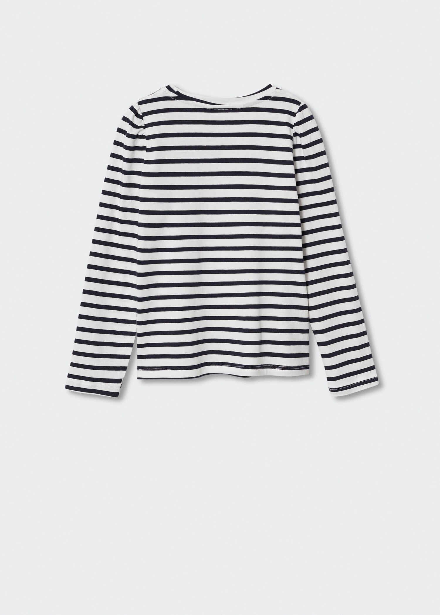 Long-sleeved t-shirt with message - Reverse of the article