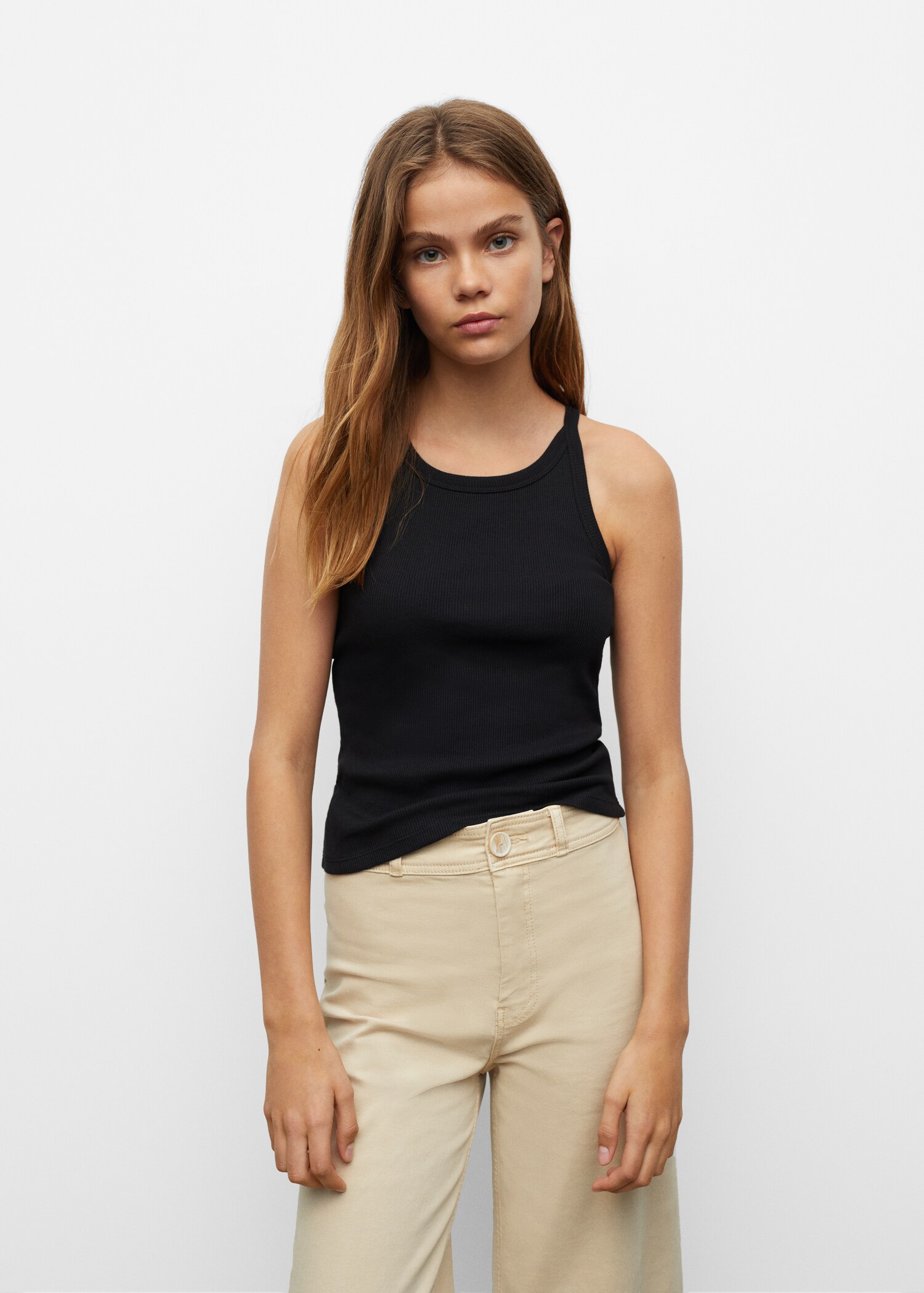 Cotton crop top - Details of the article 1