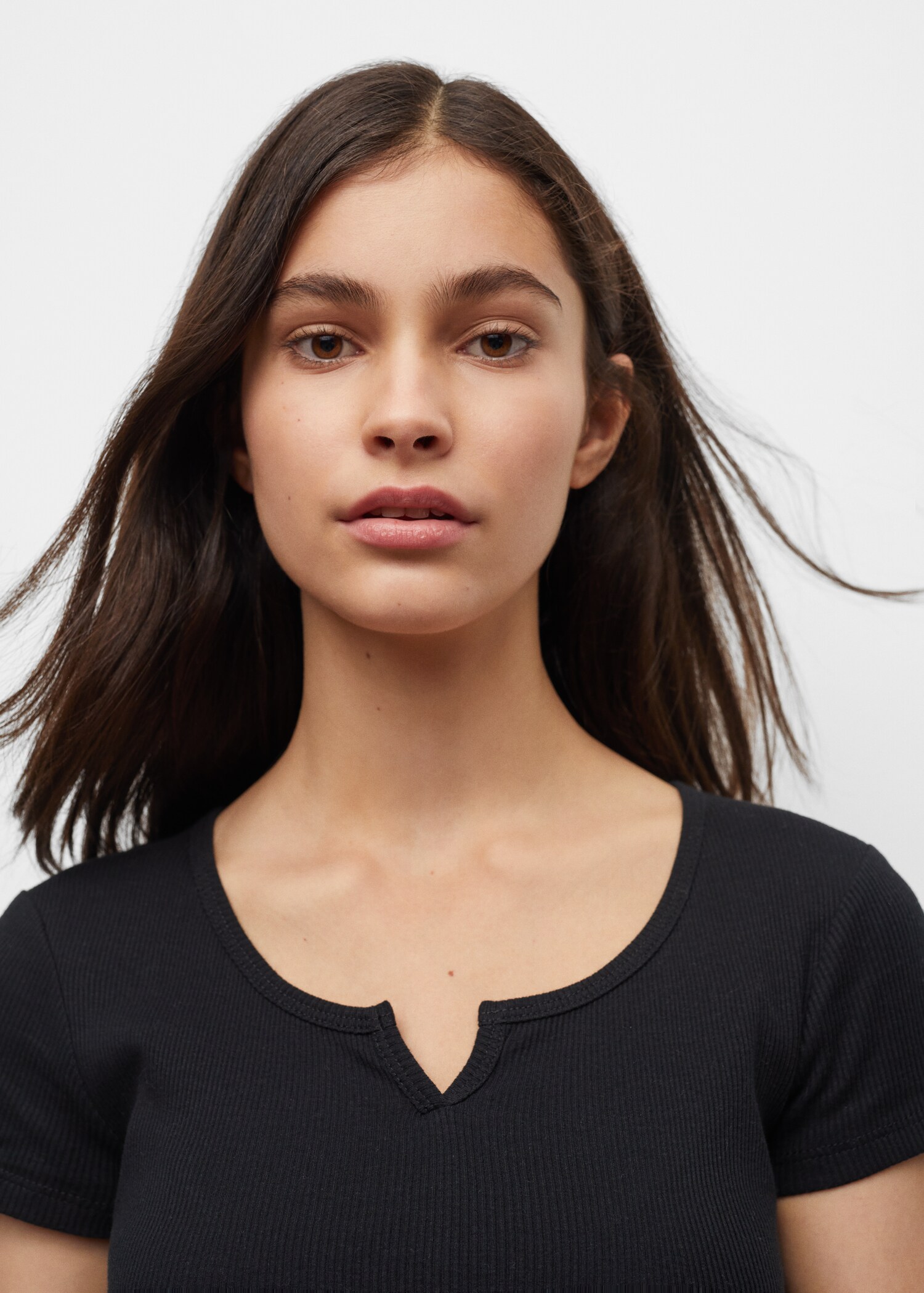 Camiseta crop algodón - Detalle del artículo 1