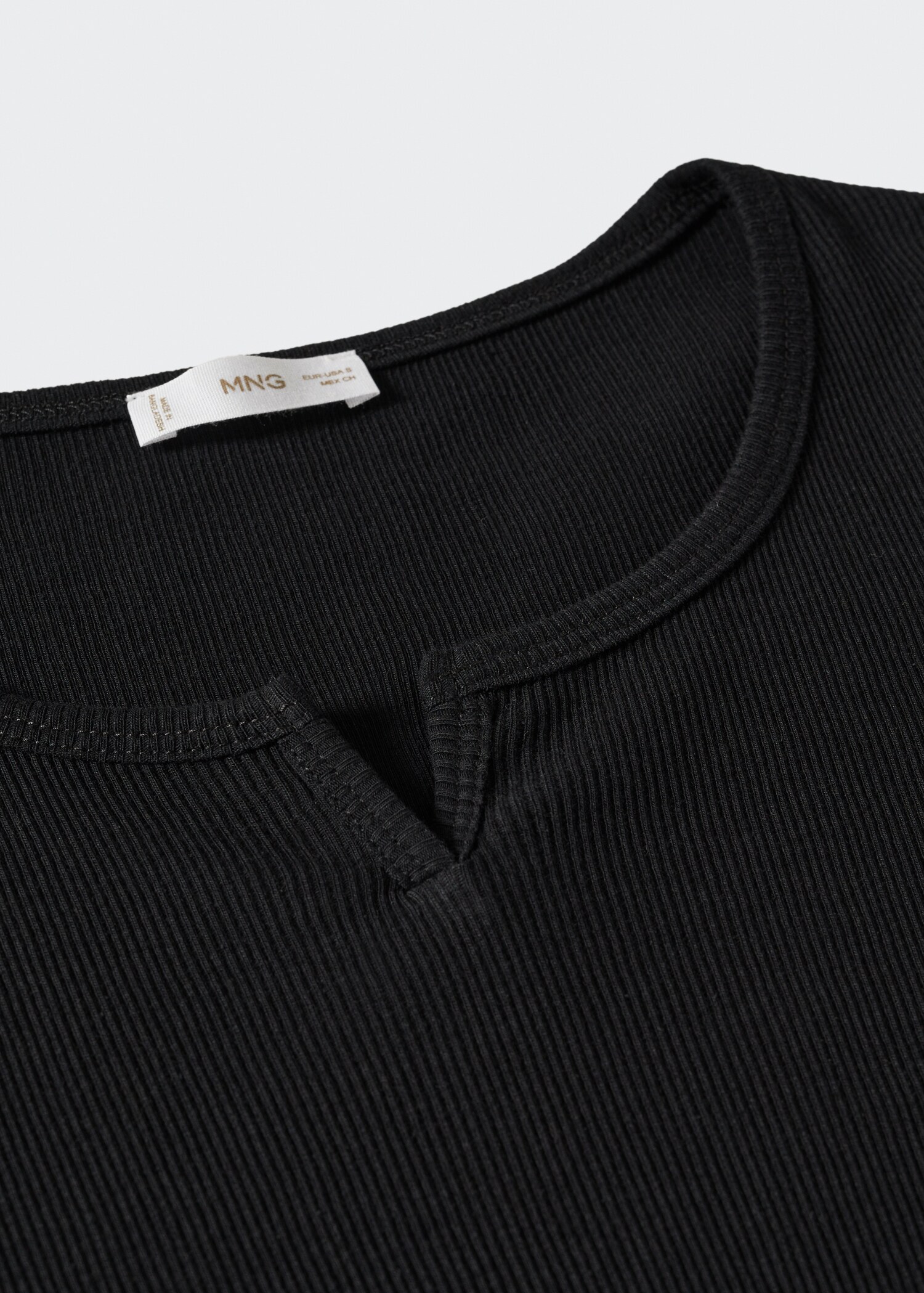 Camiseta crop algodón - Detalle del artículo 8
