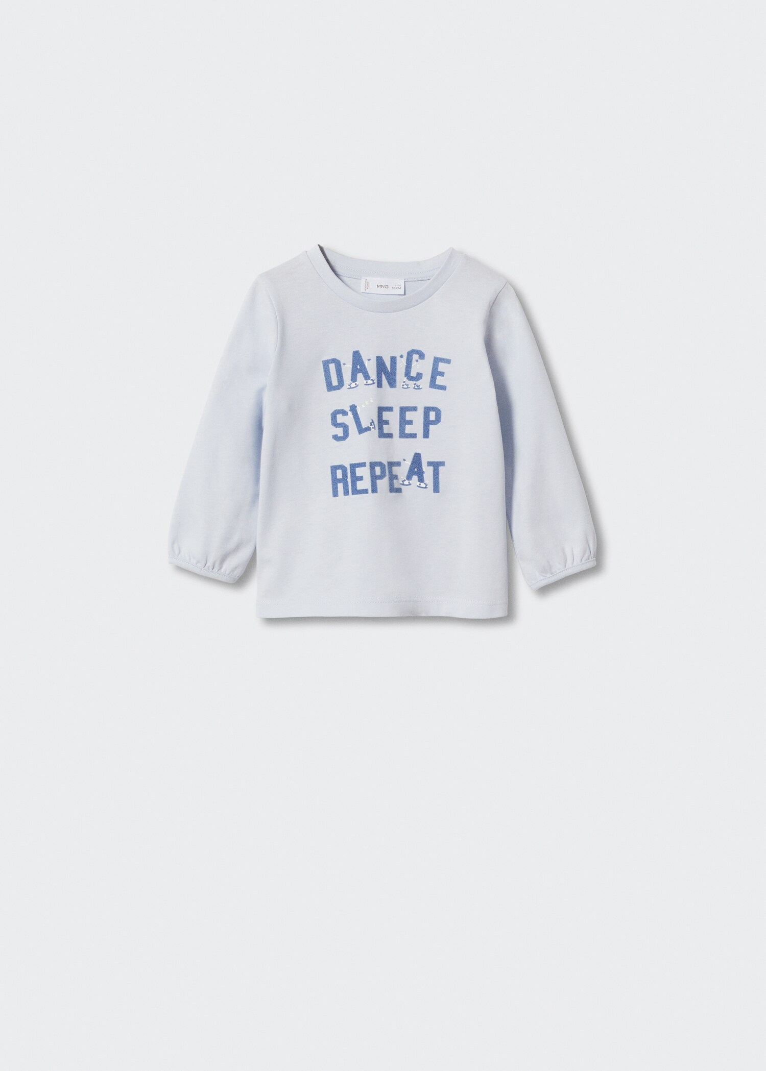 Camiseta manga larga mensaje - Artículo sin modelo