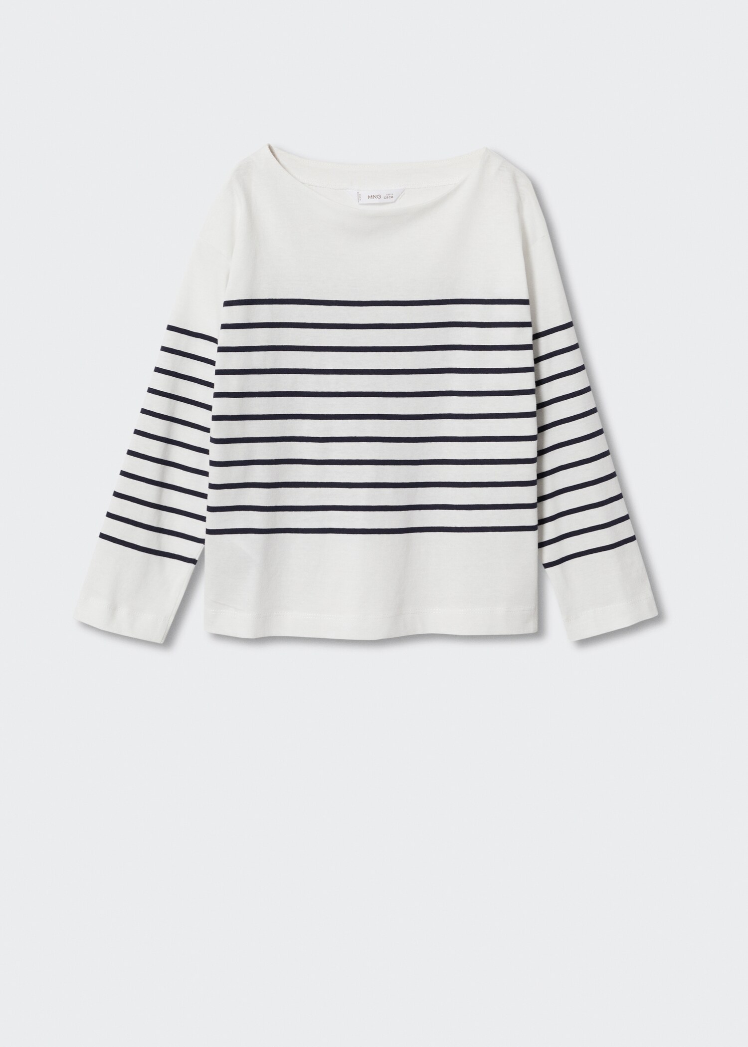 Striped long sleeves t-shirt - Article without model