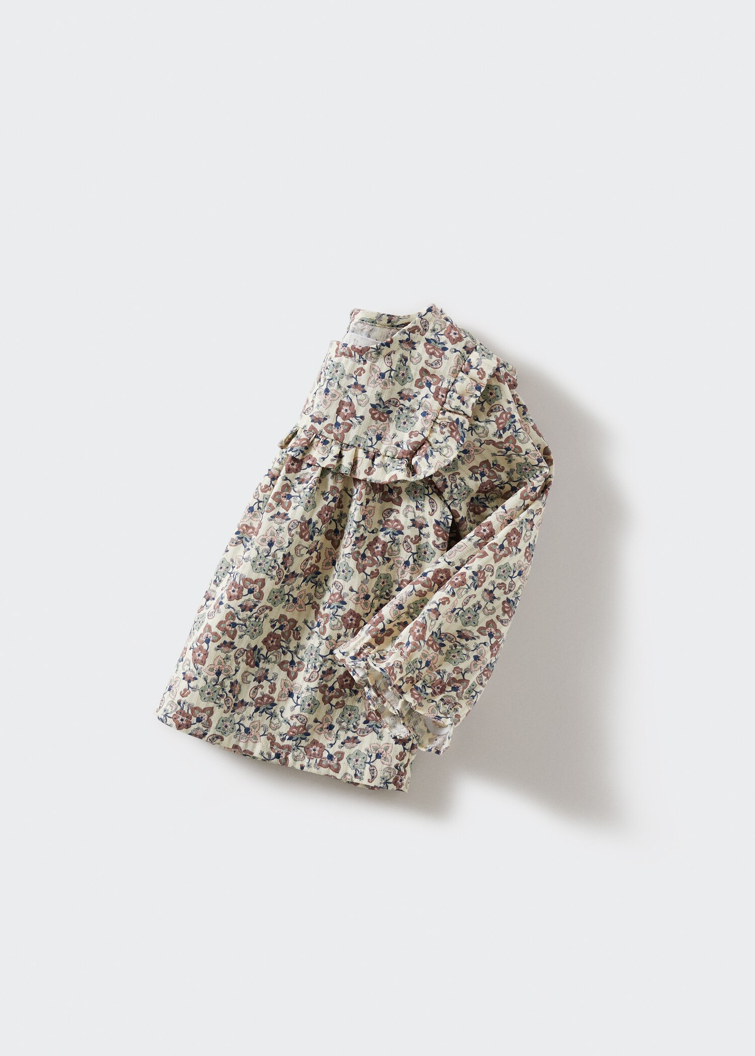 Gemusterte Baumwollbluse - Detail des Artikels 8