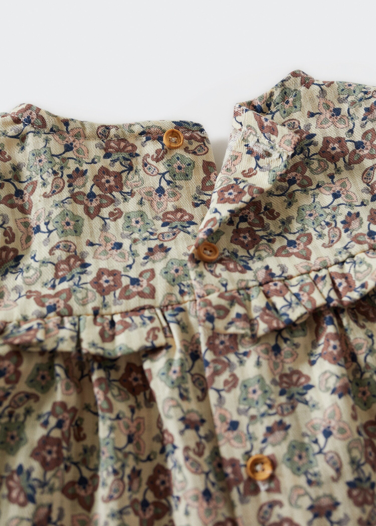 Gemusterte Baumwollbluse - Detail des Artikels 9
