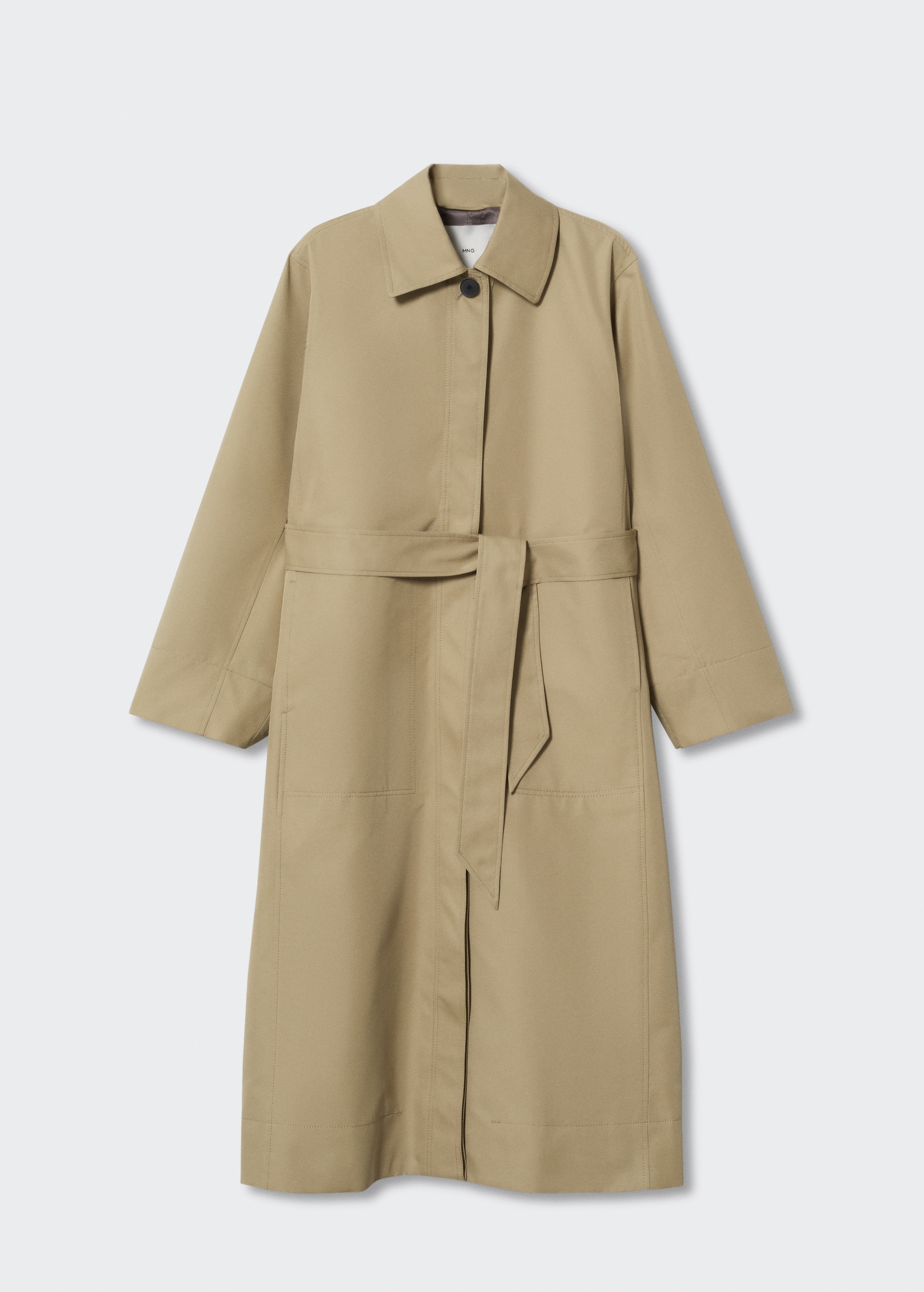 Oversized cotton trench - Article without model