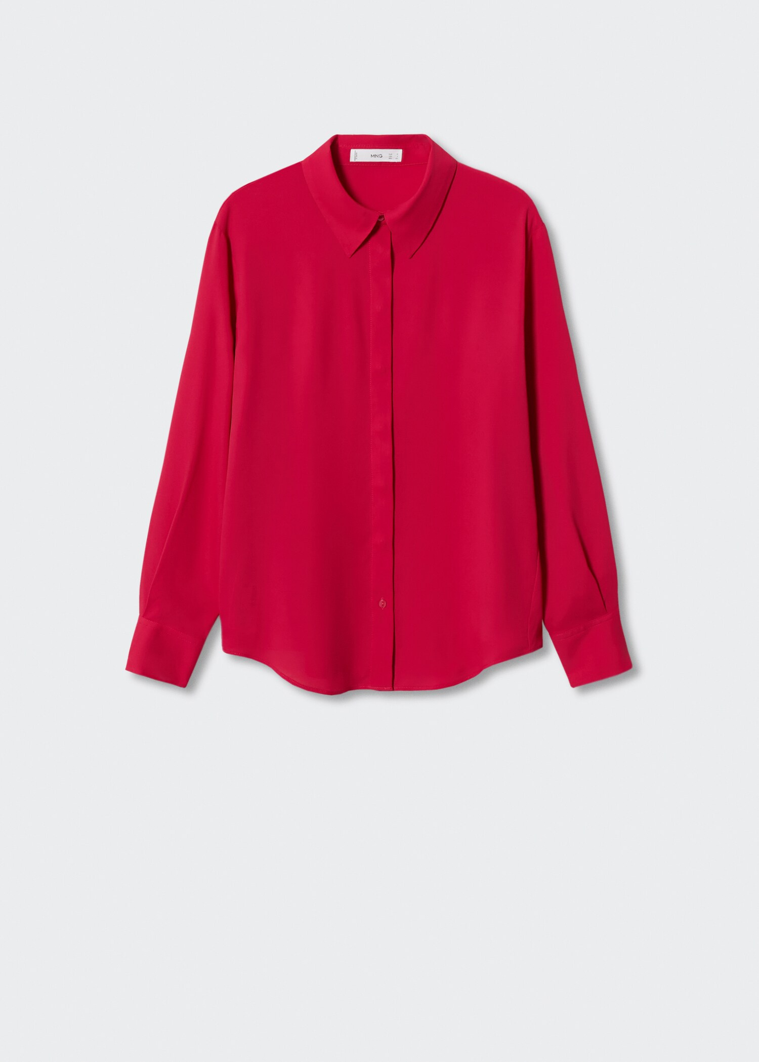 Buttoned flowy shirt - Article without model