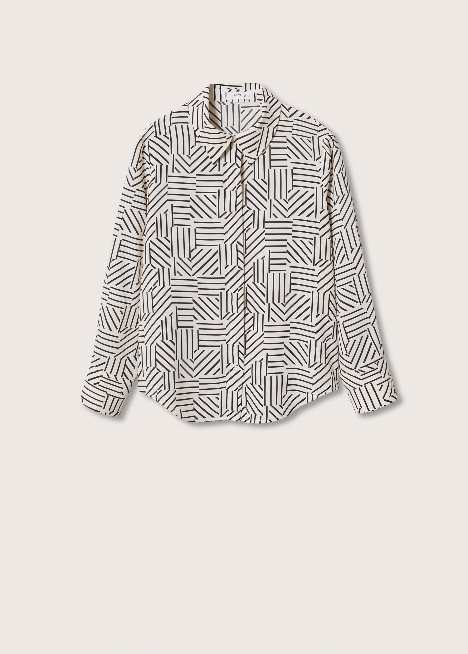 Buttoned flowy shirt - Article without model