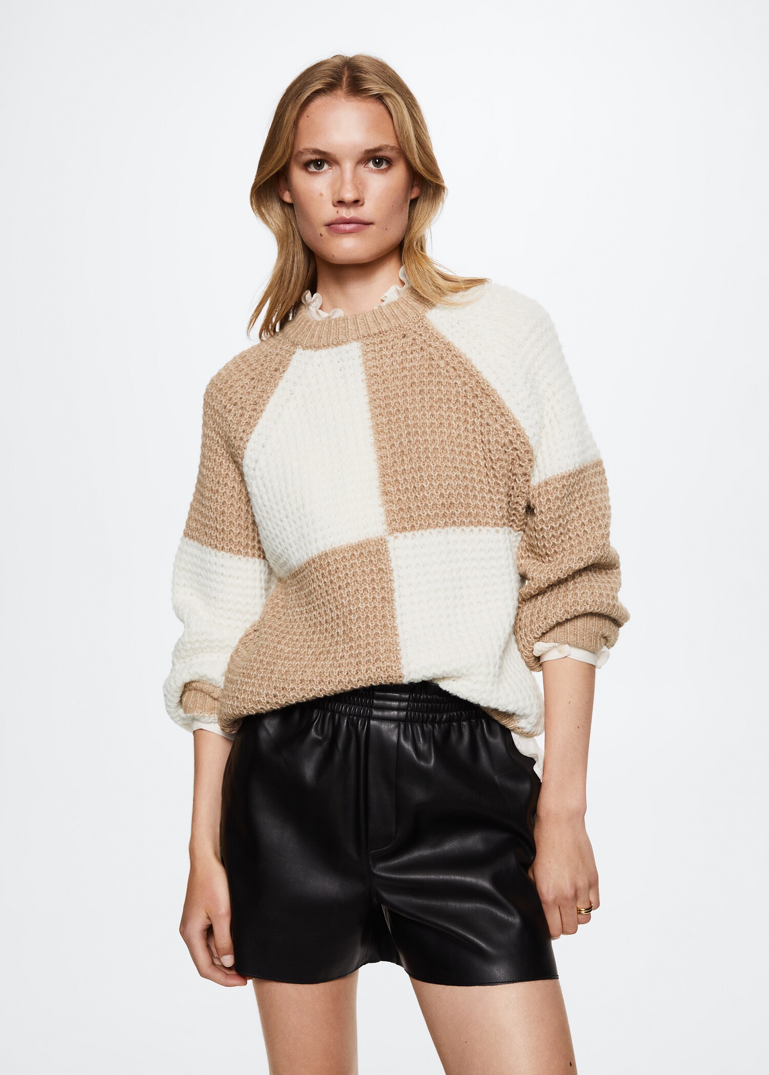 Reverse knit sweater - Medium plane