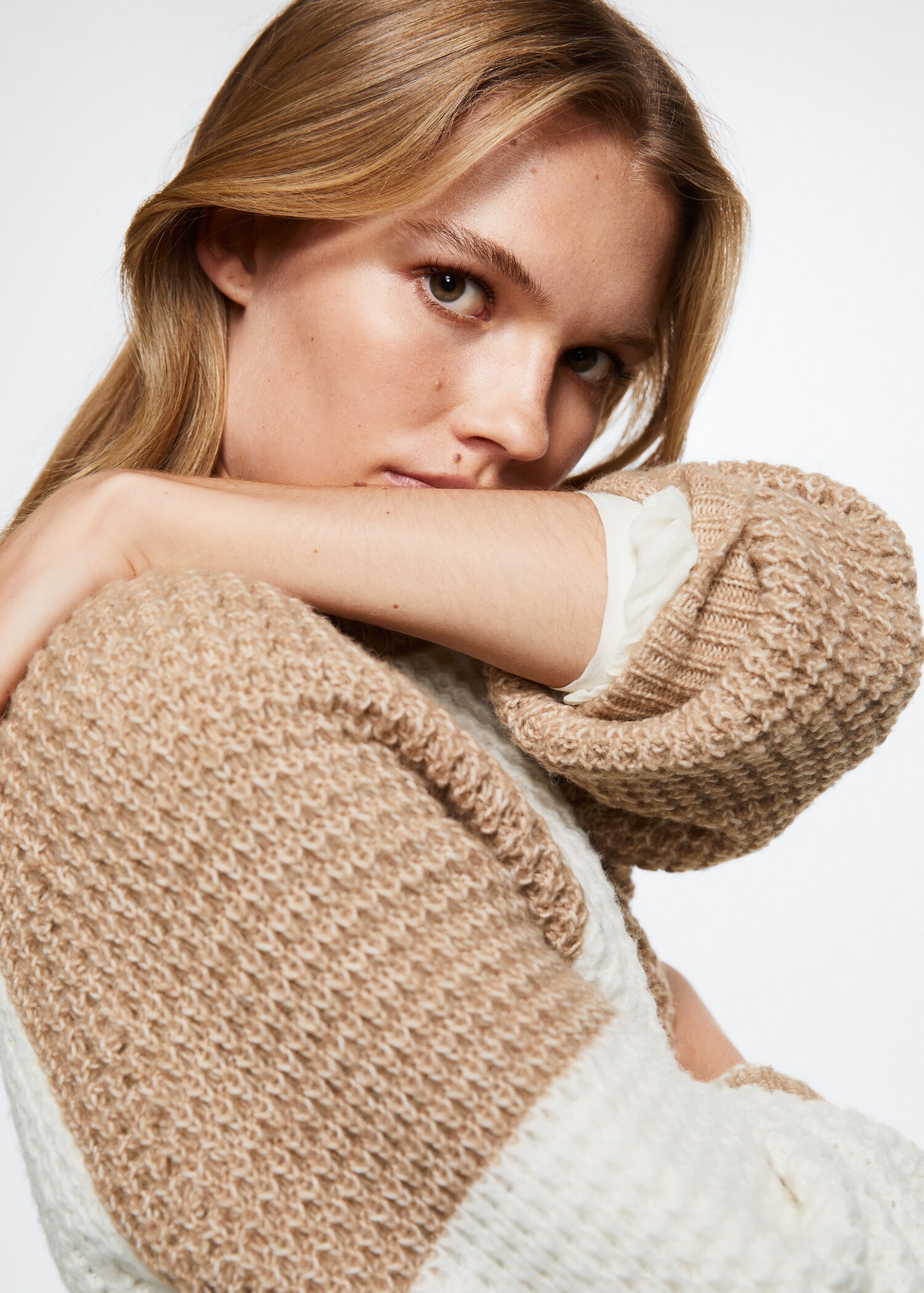 Reverse knit sweater - Details of the article 2