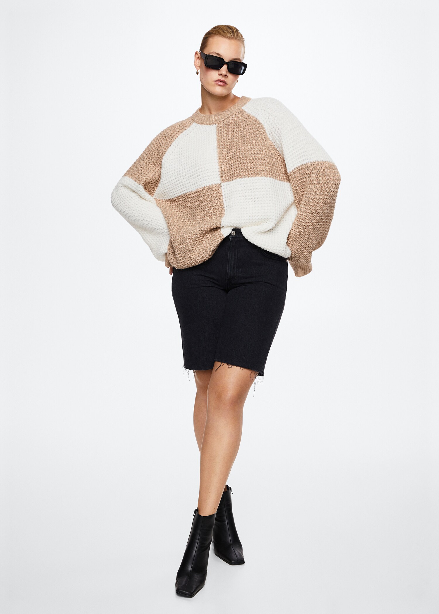 Reverse knit sweater - Details of the article 3